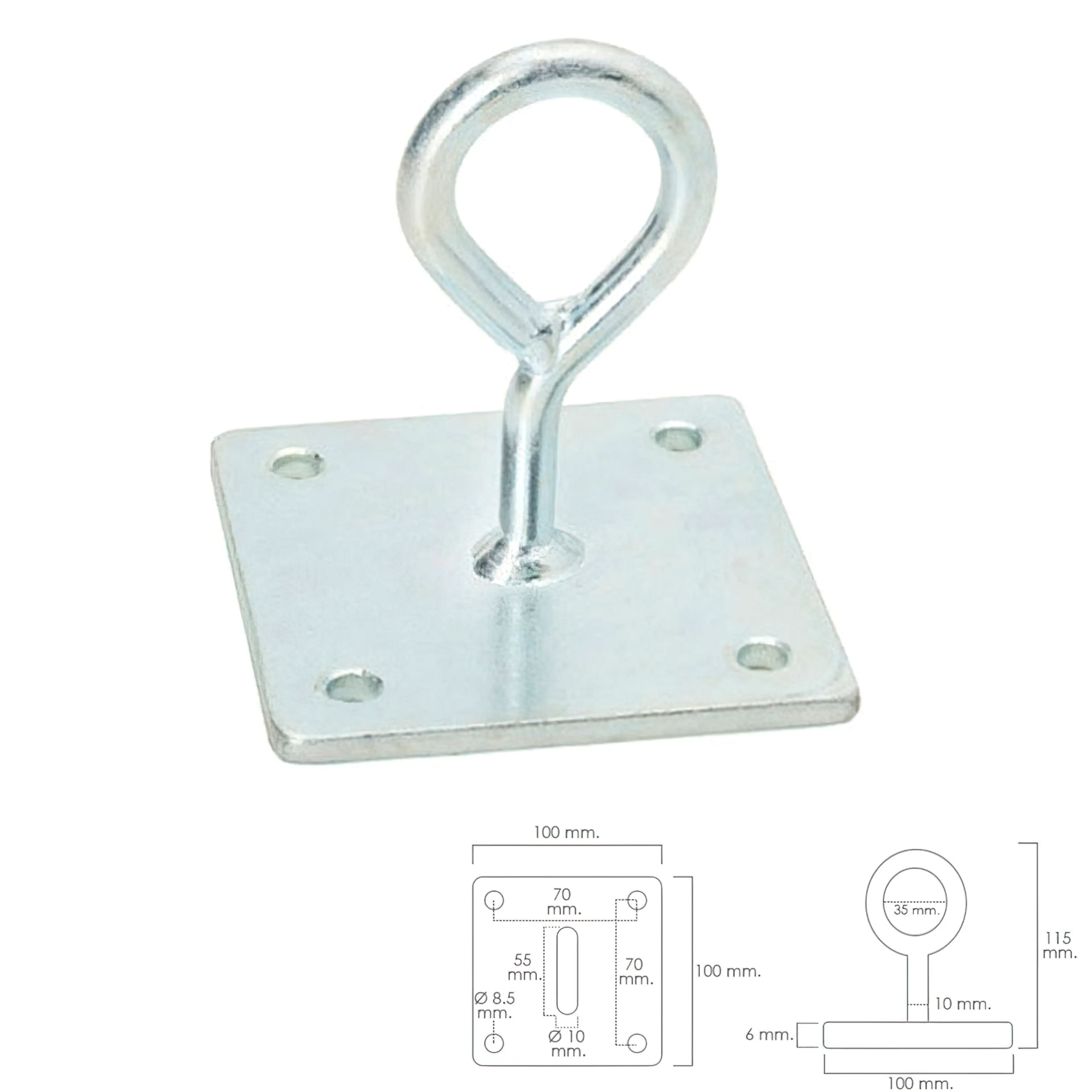 GANCHO WOLFPACK CON PLETINA MULTIUS