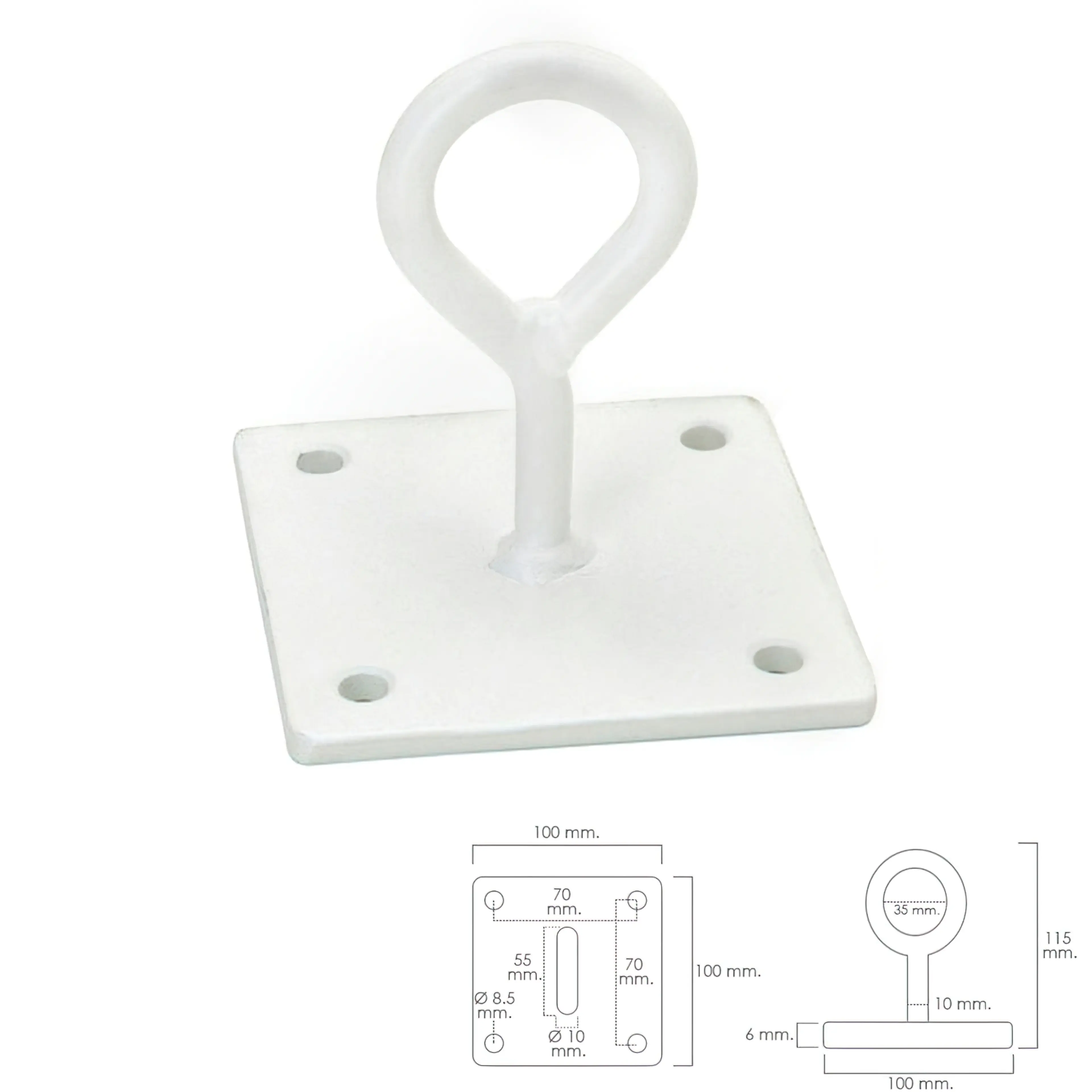 GANCHO WOLFPACK CON PLETINA MULTIUS