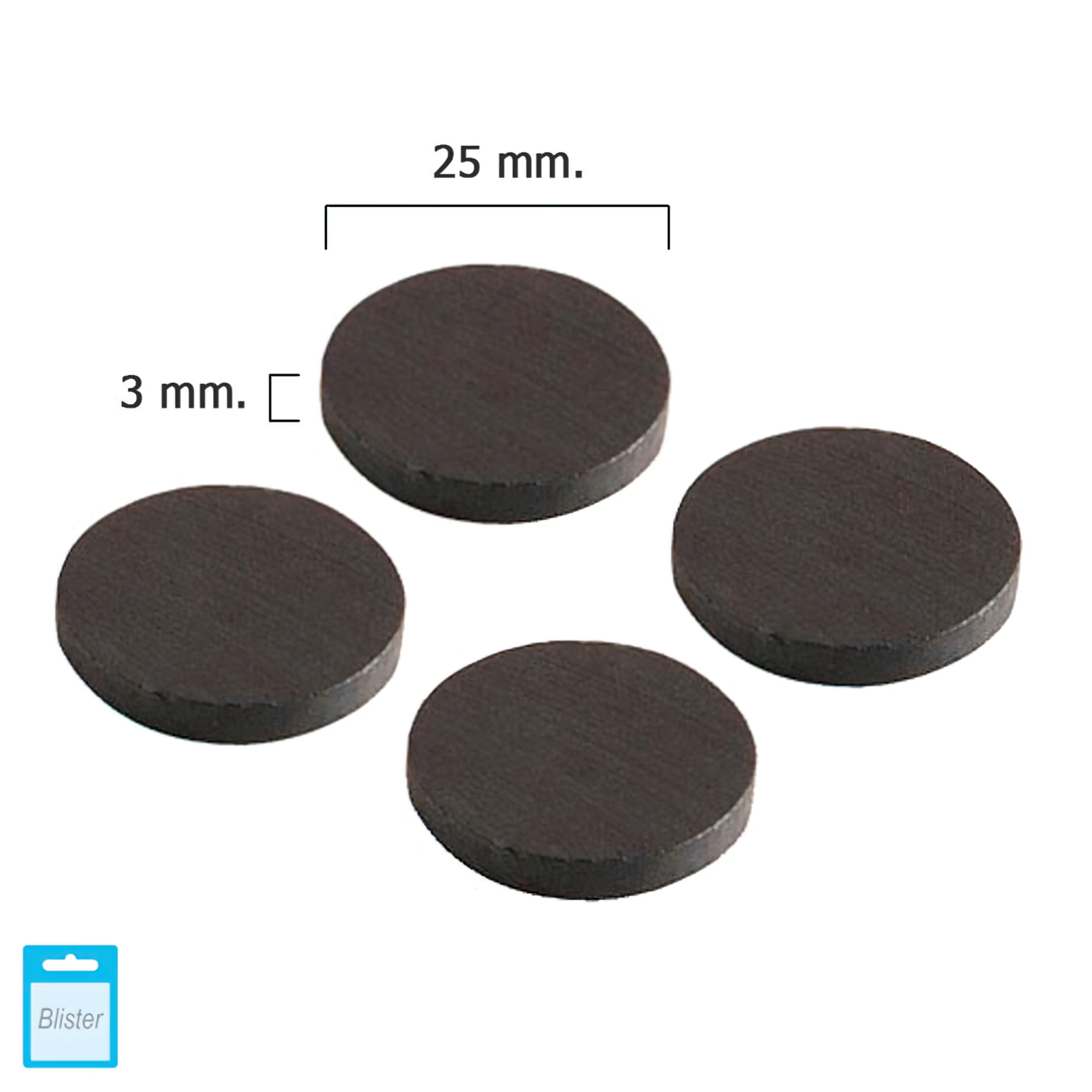 IMAN WOLFPACK FERRITA DISCO Ø 25X3 