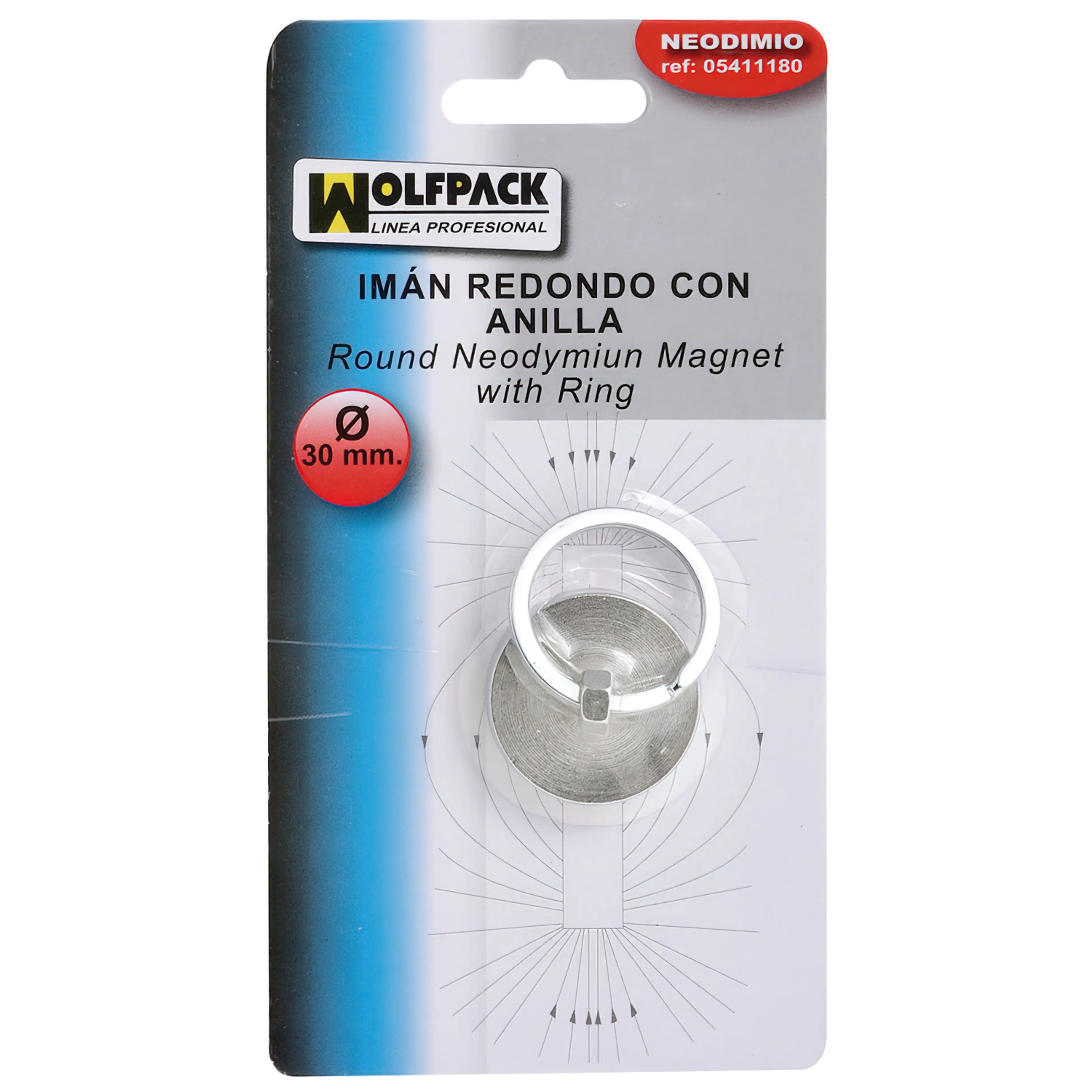IMAN WOLFPACK NEODIMIO REDONDO 3 CM