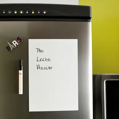 PIZARRA IMAN PVC BLANCA 210X305X1 M