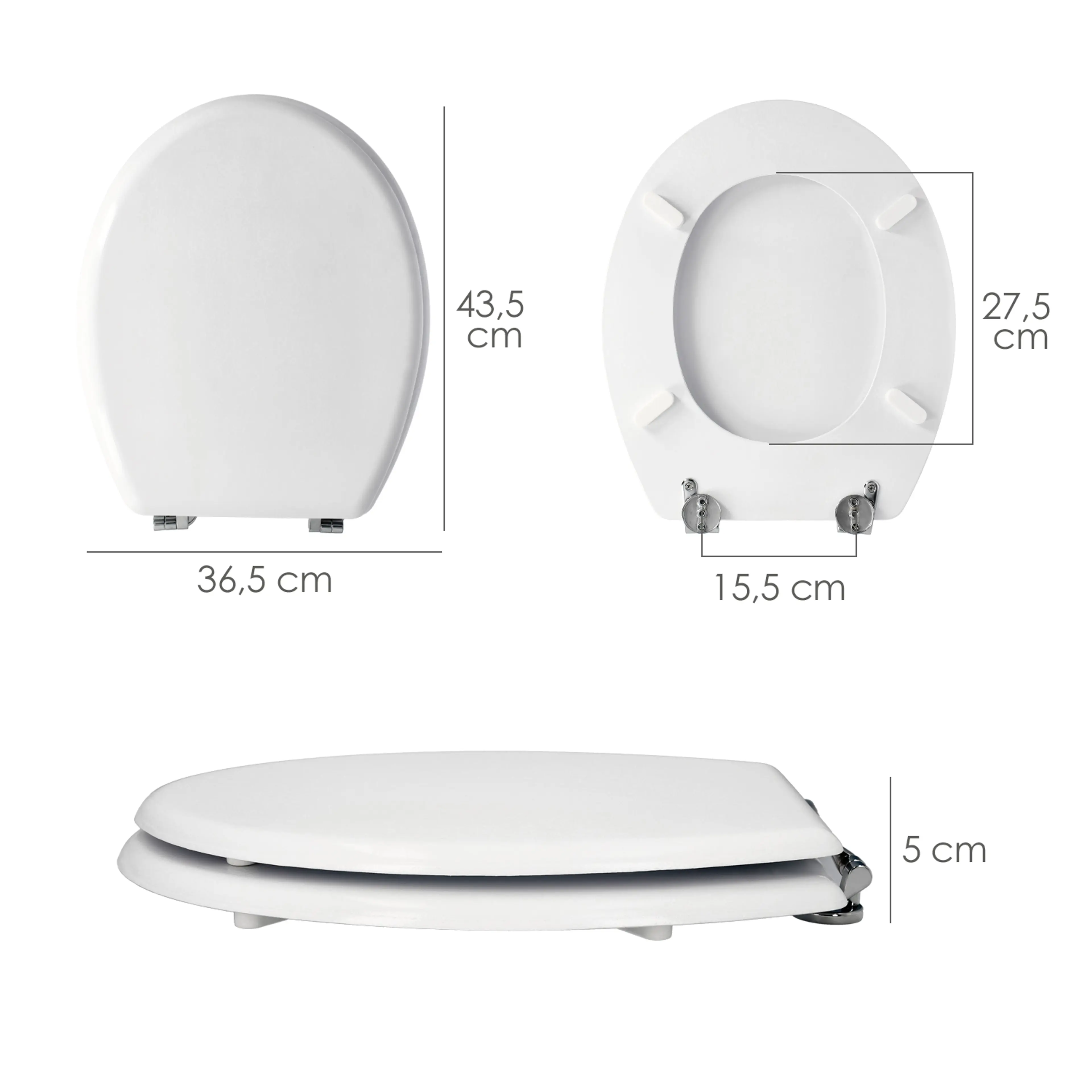 TAPA WC  BLANCO DELUXE
