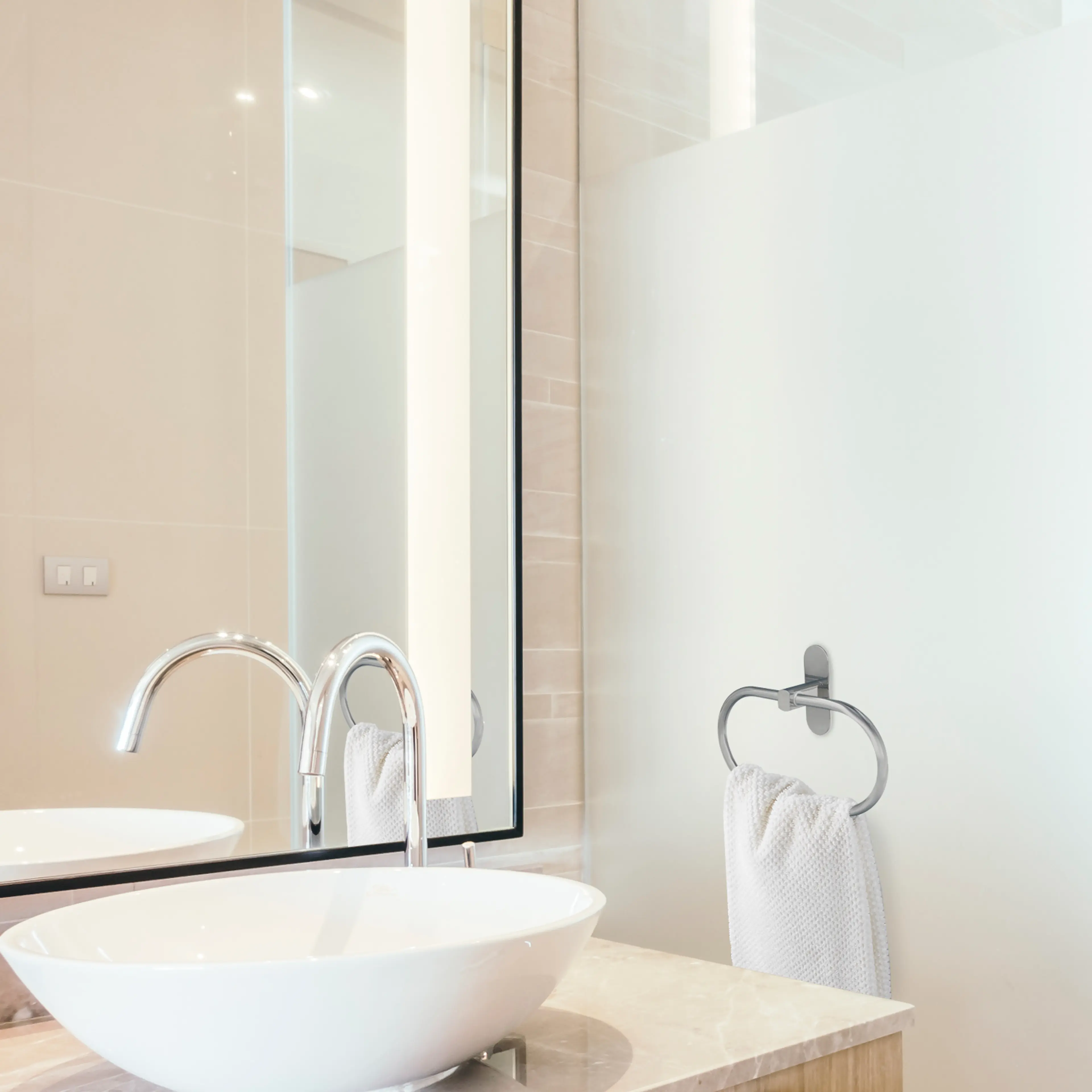 TOALLERO MAURER ANILLA COLOR INOX A