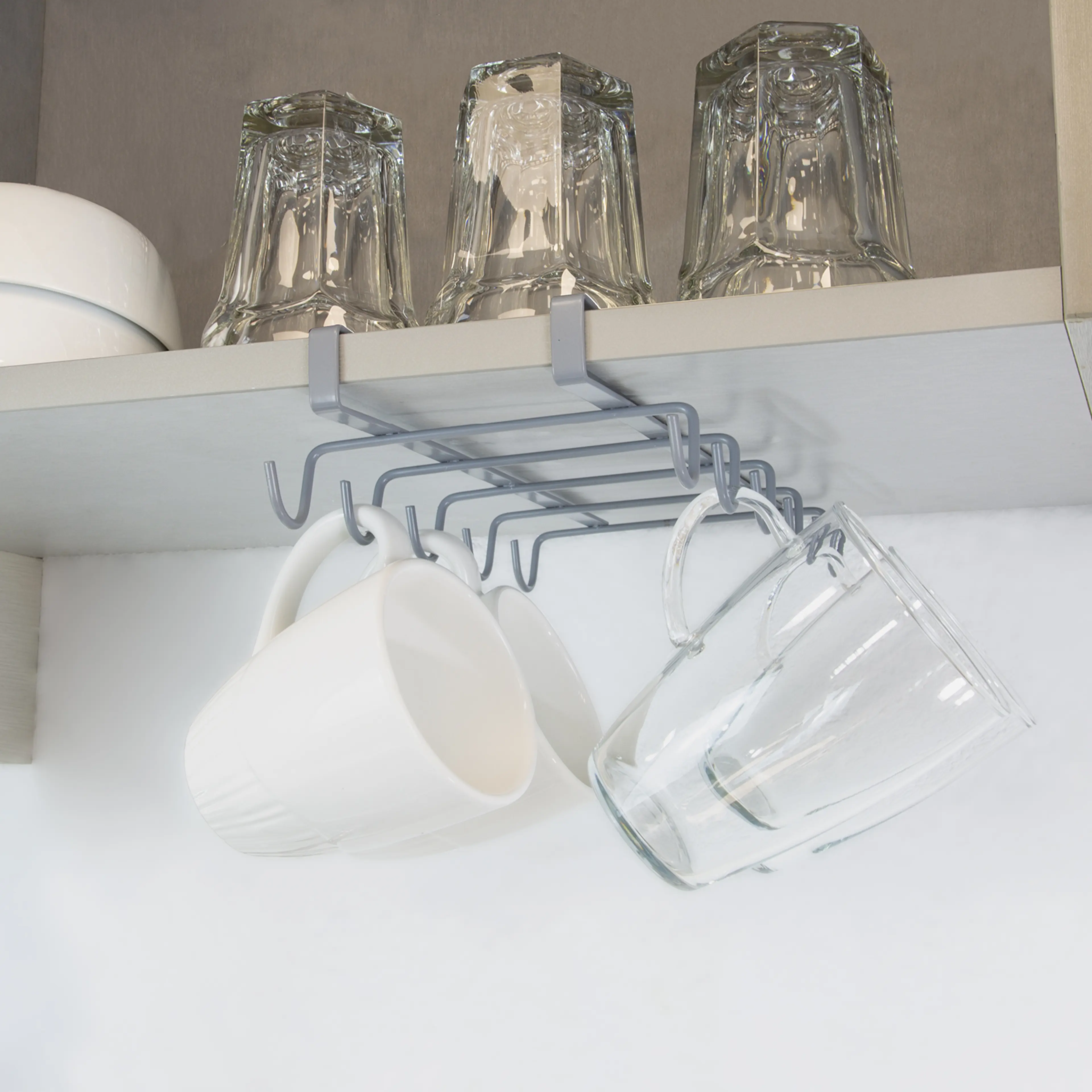 COLGADOR TAZAS BAJO ARMARIO 10 GANC