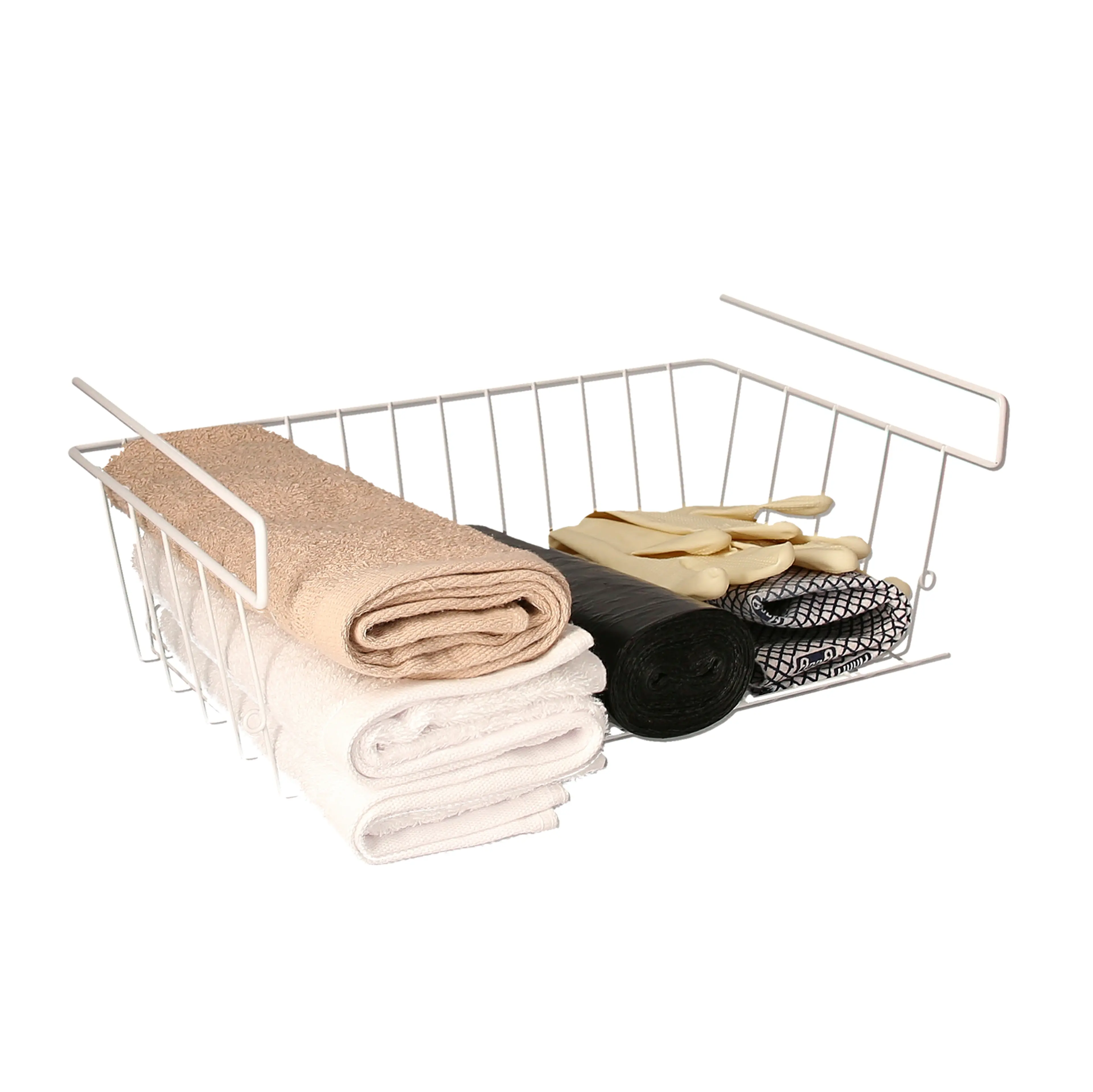 CESTA COLGANTE BAJO ESTANTE 39X25X1