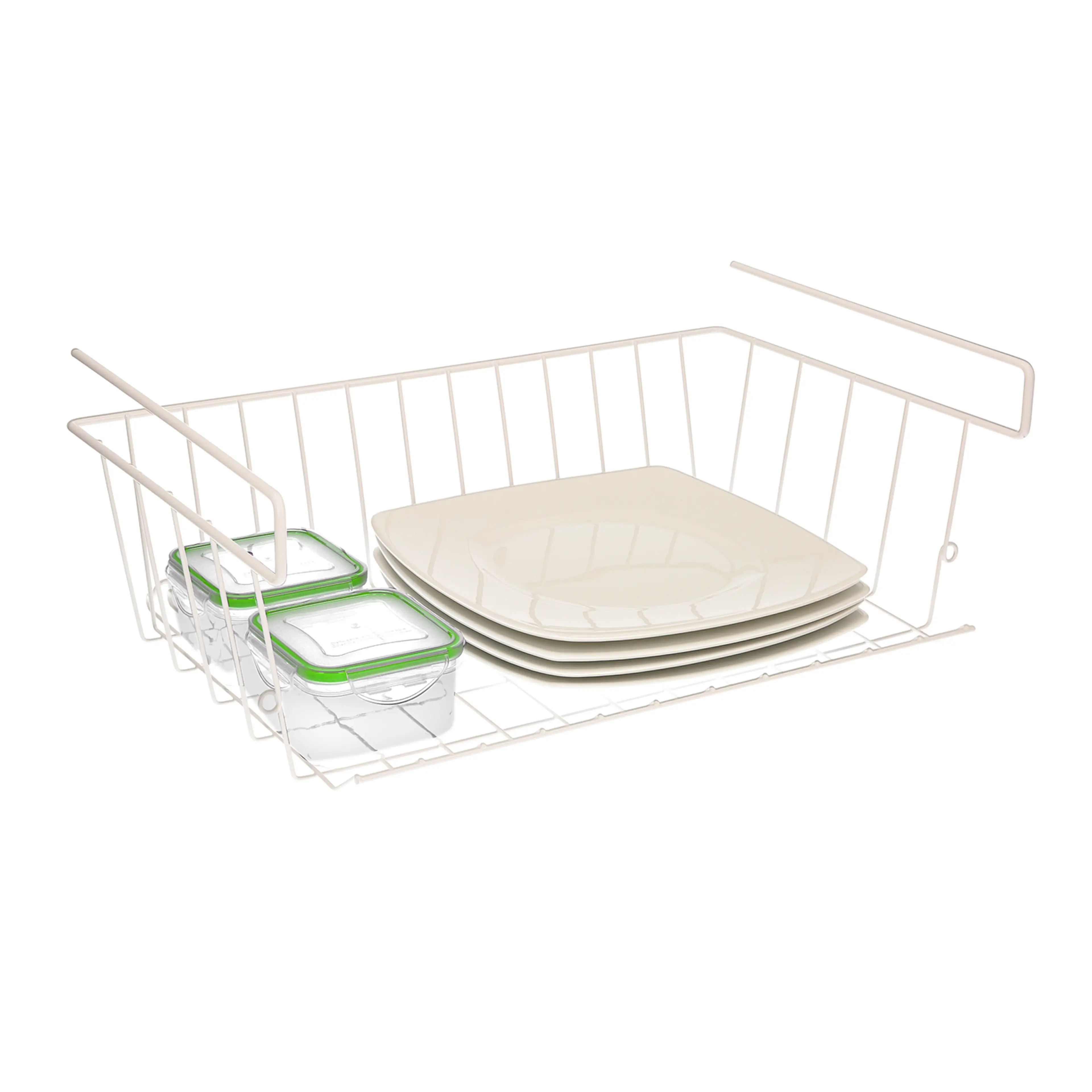 CESTA COLGANTE BAJO ESTANTE 39X25X1