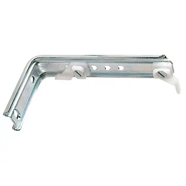 SOPORTE DOBLE PARA RIEL ALUMINIO BL