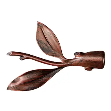 TERMINAL FORJA RAMAS Ø 20 MM. NEGRO