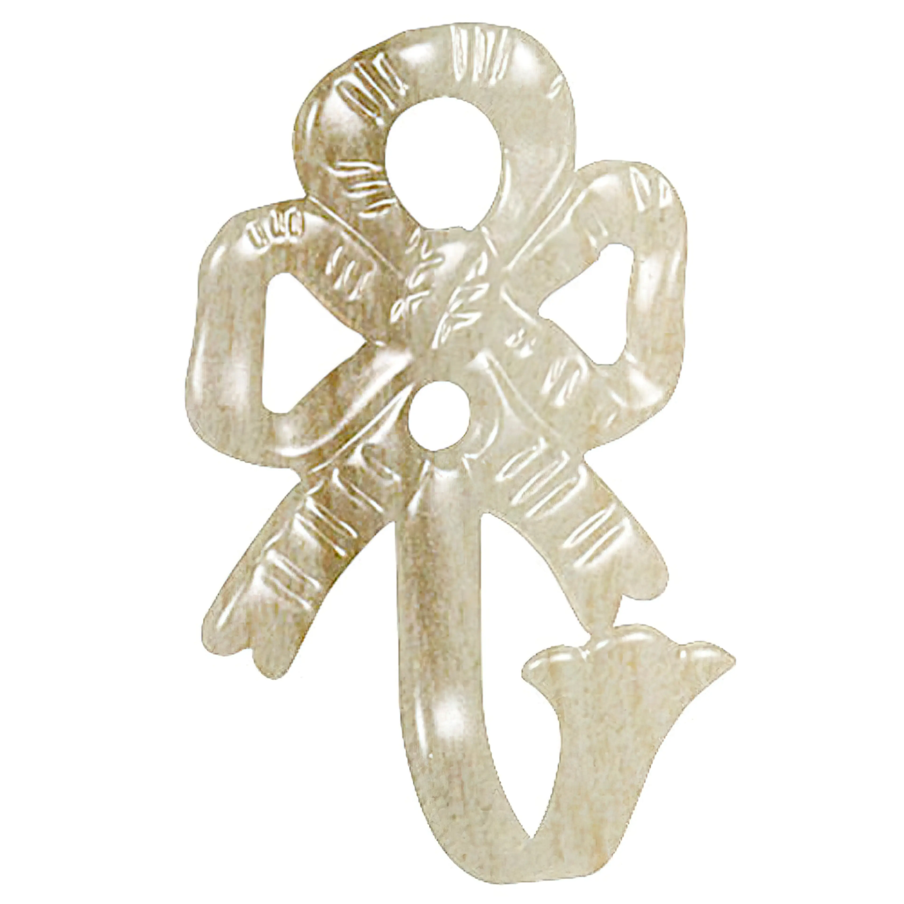 ALZAPAÑOS FORJA LAZO MARFIL / ORO  