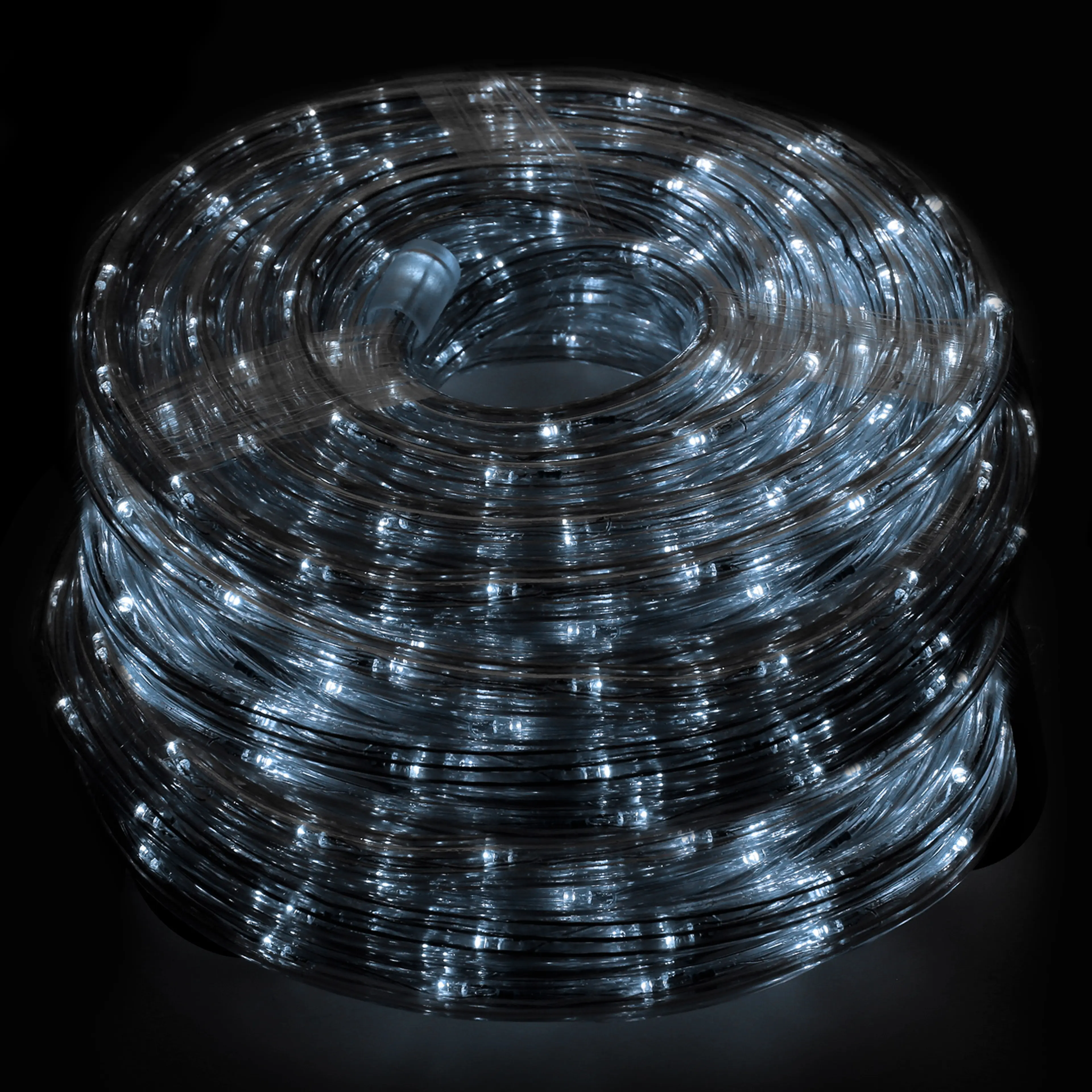 LUCES NAVIDAD TUBO LUZ BLANCA FRIA 