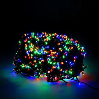 LUCES NAVIDAD 1000 LEDS MULTICOLOR 
