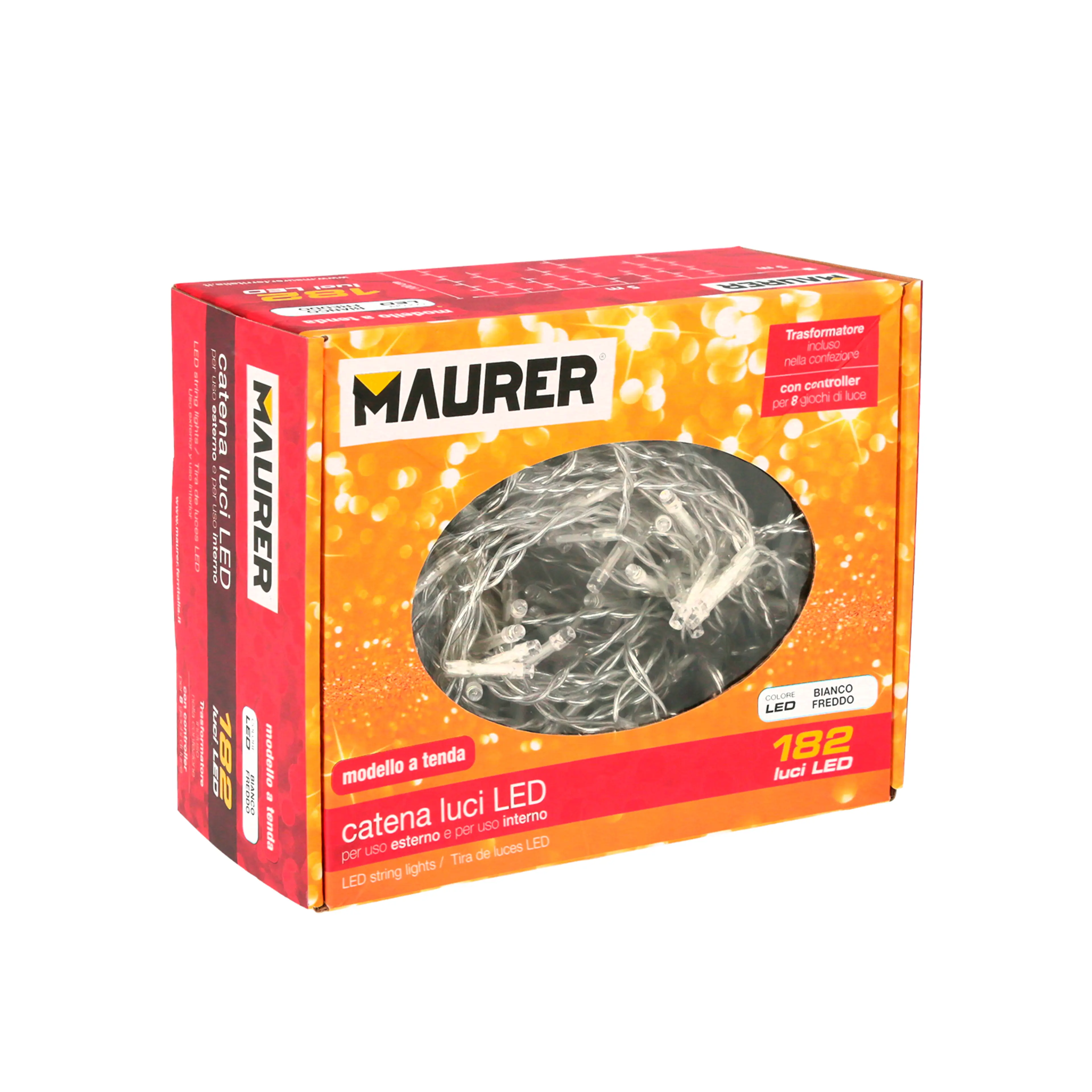 LUCES NAVIDAD CORTINA 5X1 METROS 18