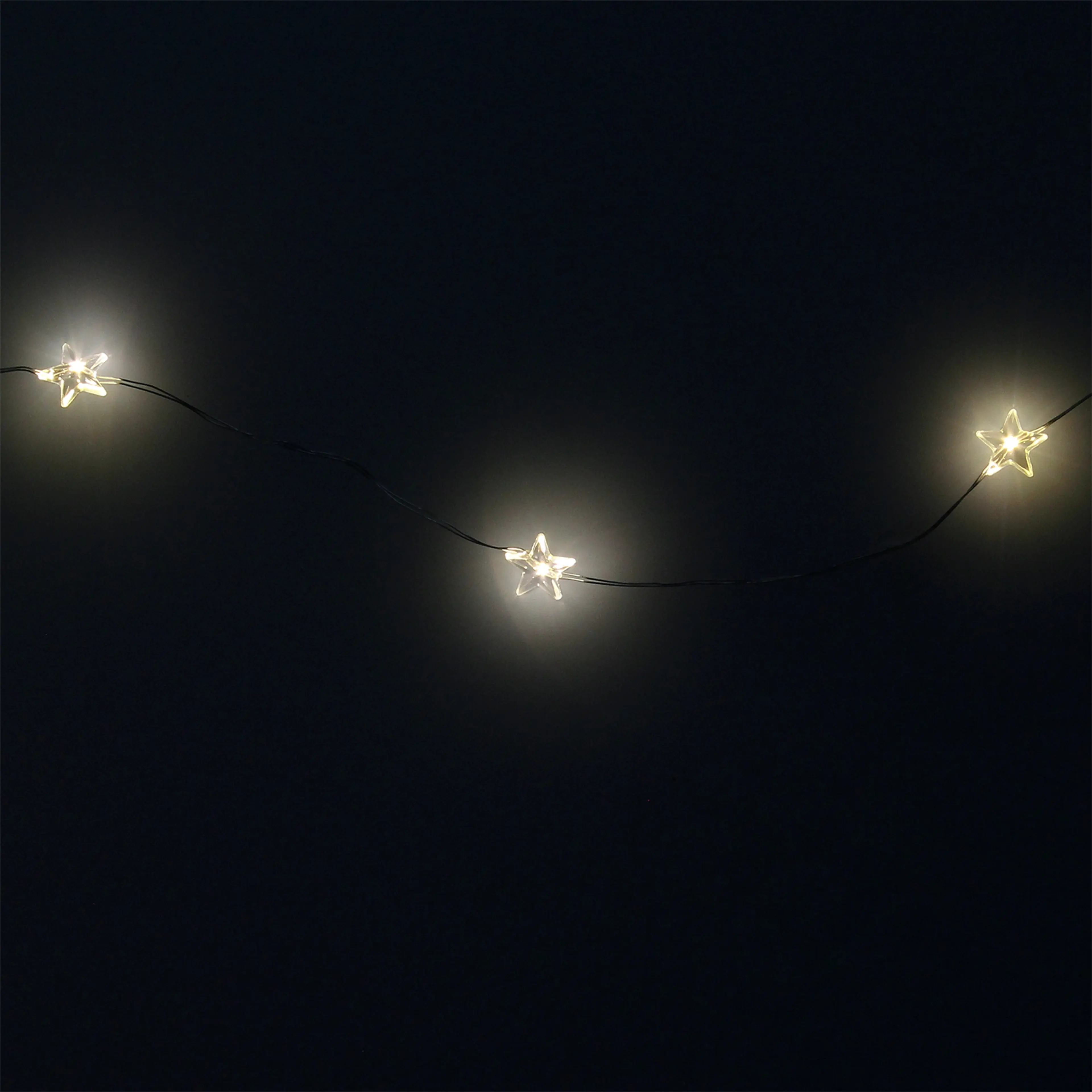 LUCES NAVIDAD ESTRELLAS 20 LEDS COL