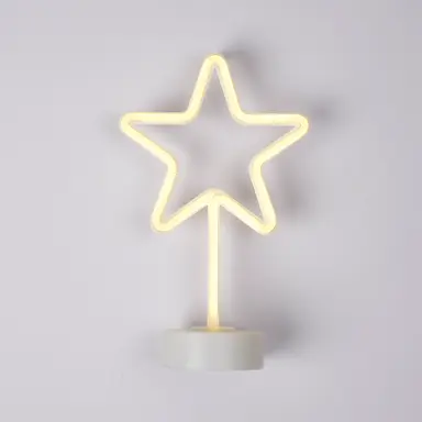ESTRELLA NAVIDAD NEON LED 30CM. BLA