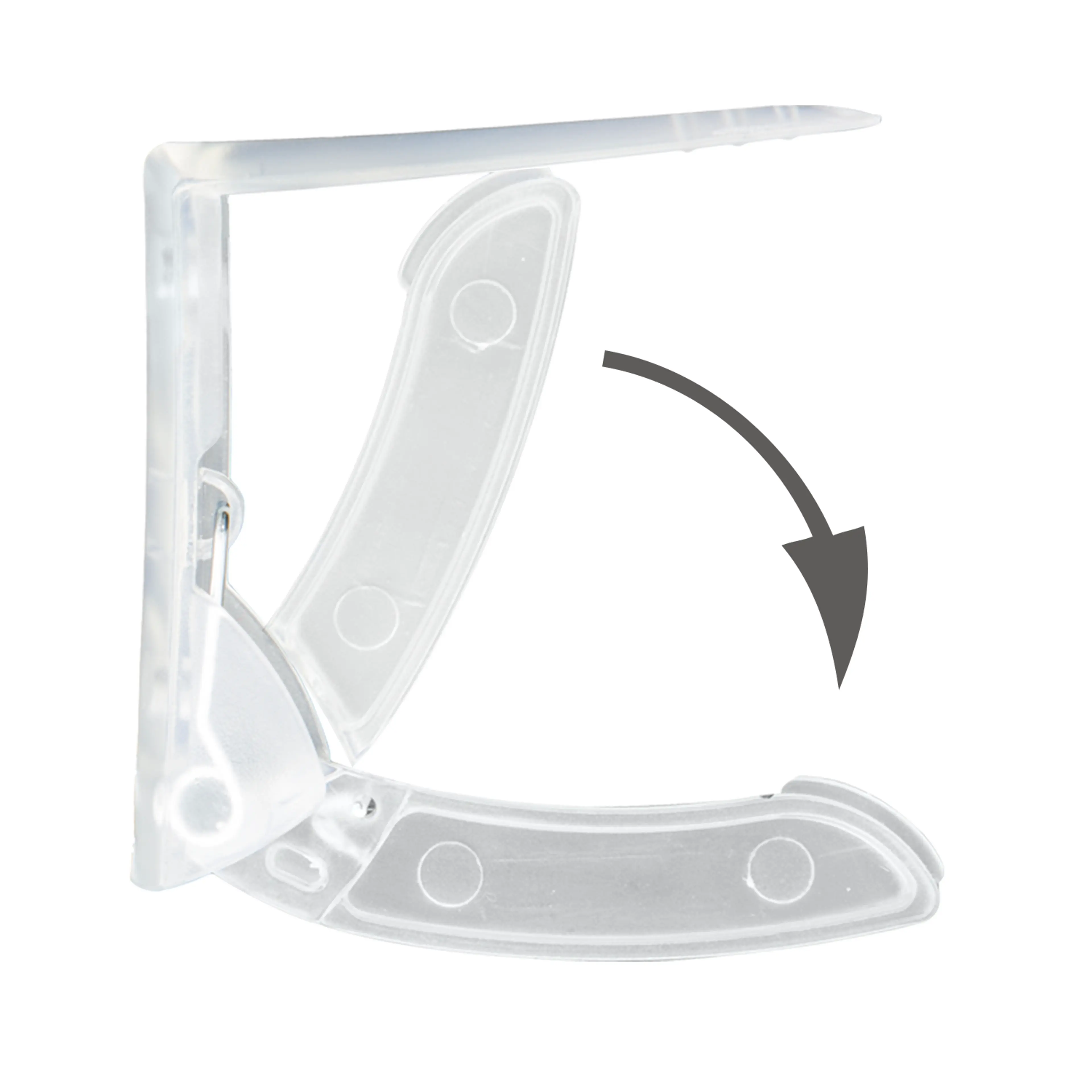SUJETA MANTELES TRANSPARENTES CON M