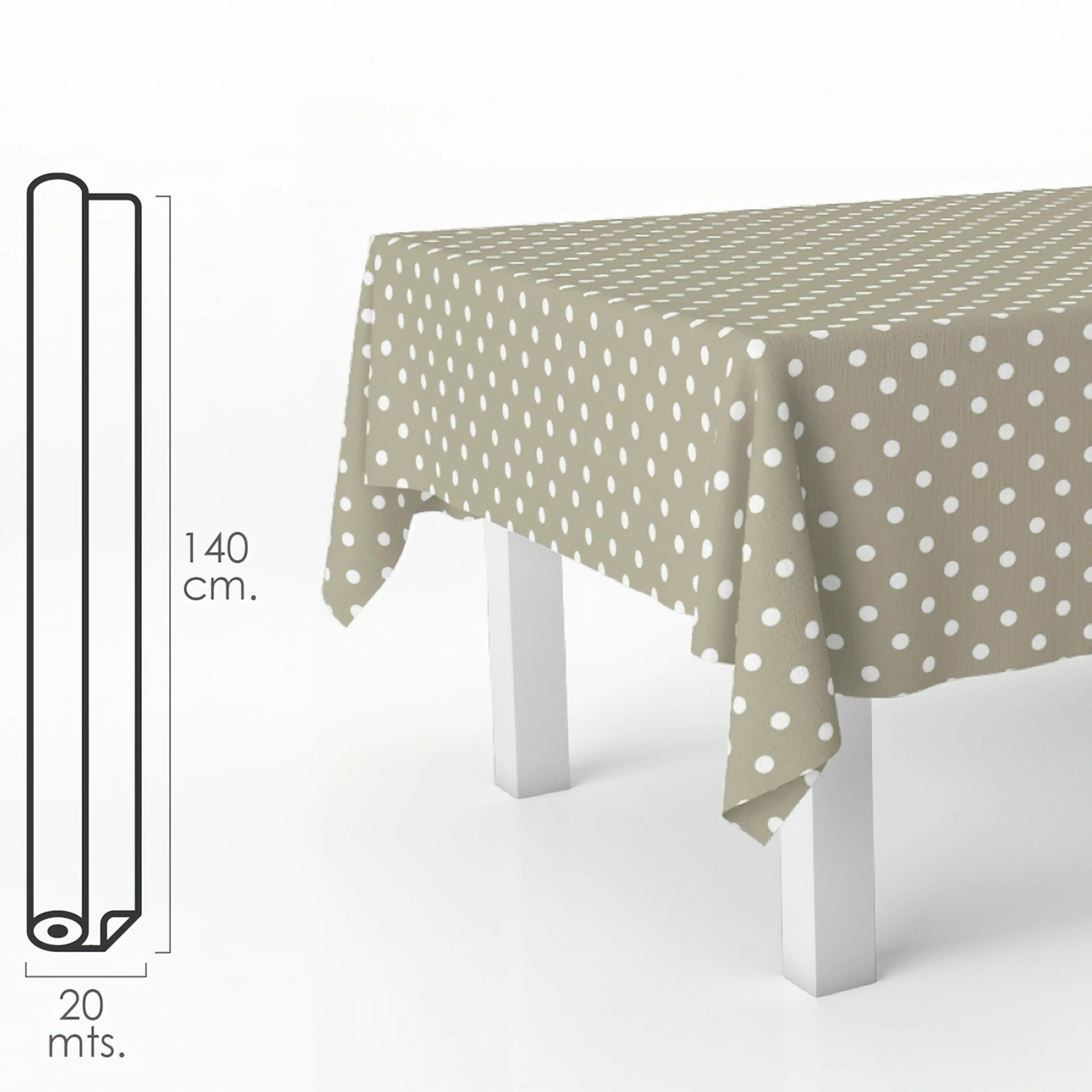 MANTEL ANTIMANCHAS HULE ROLLO 140 C