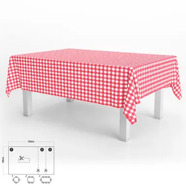 MANTEL ANTIMANCHAS HULE RECTANGULAR