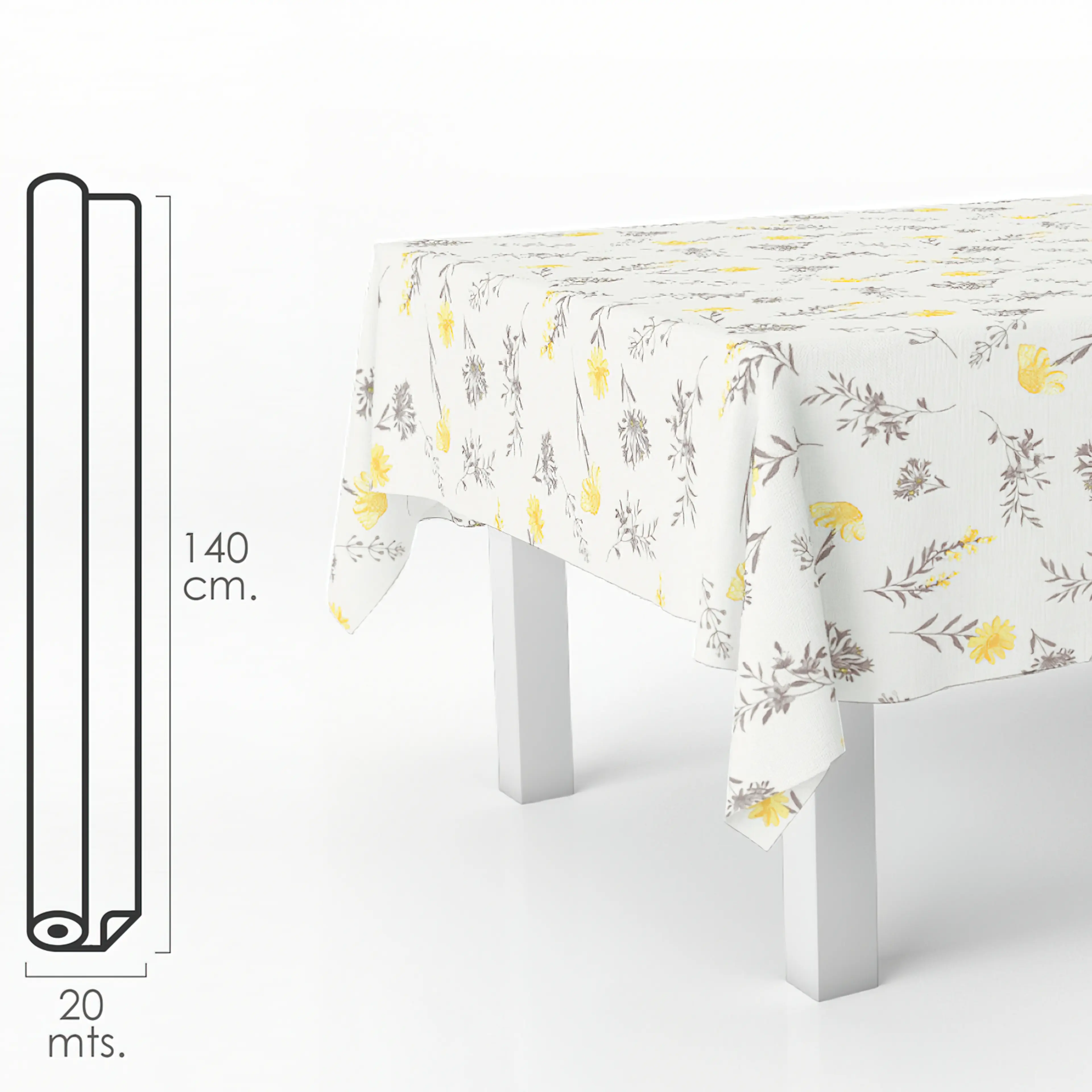 MANTEL ANTIMANCHAS HULE ROLLO 140 C