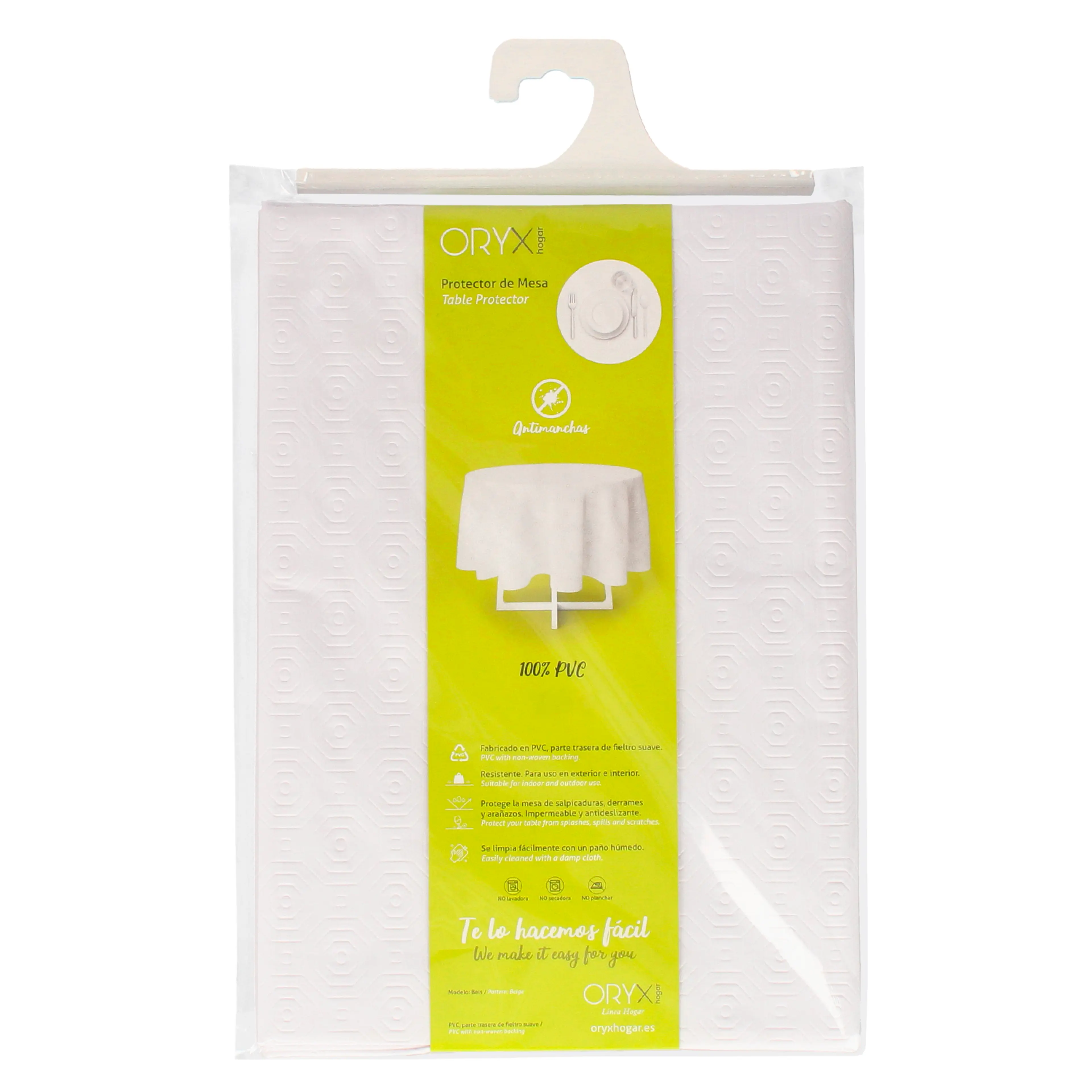 MANTEL ANTIMANCHAS HULE MULETON RED