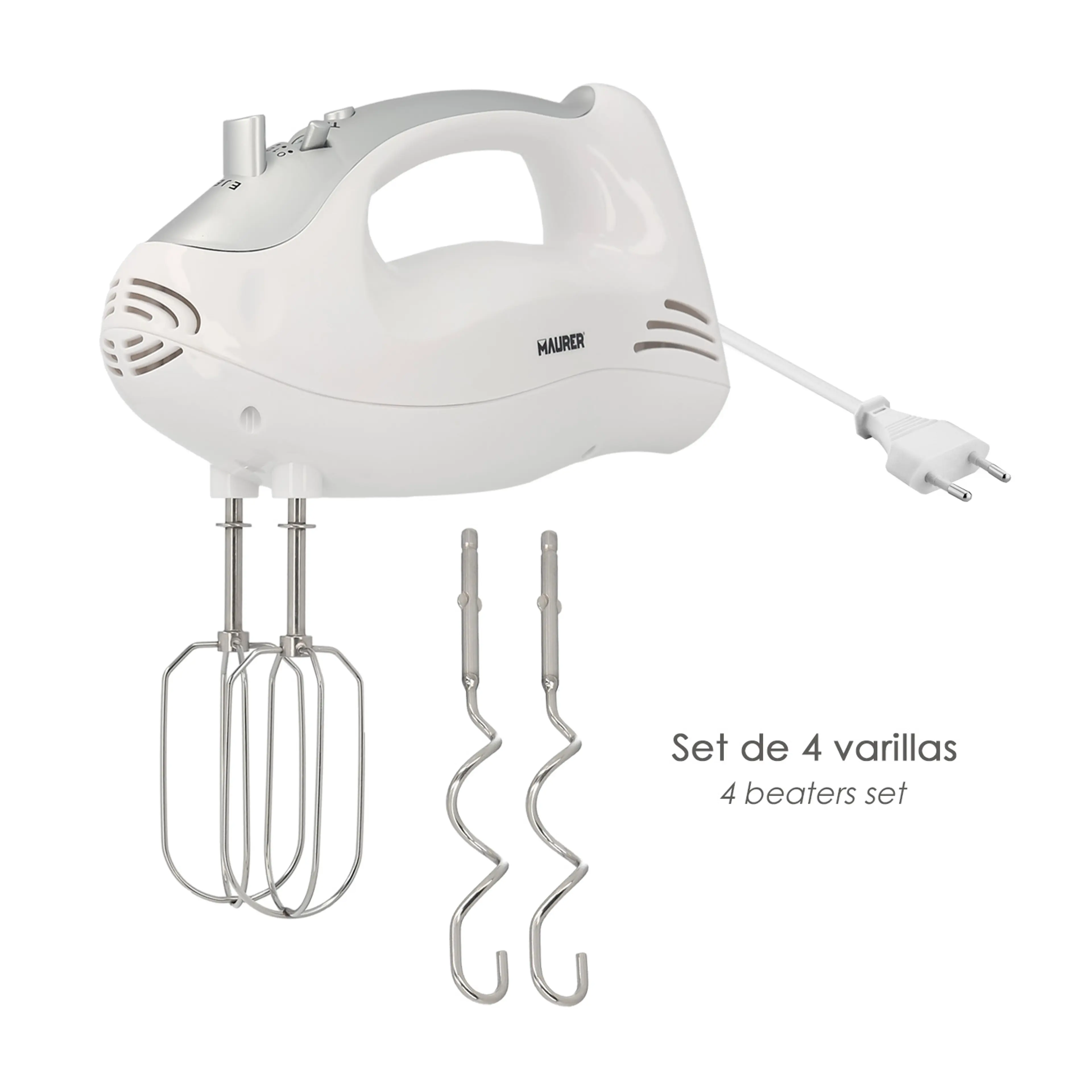 BATIDORA ELECTRICA VARILLAS 250W. 5