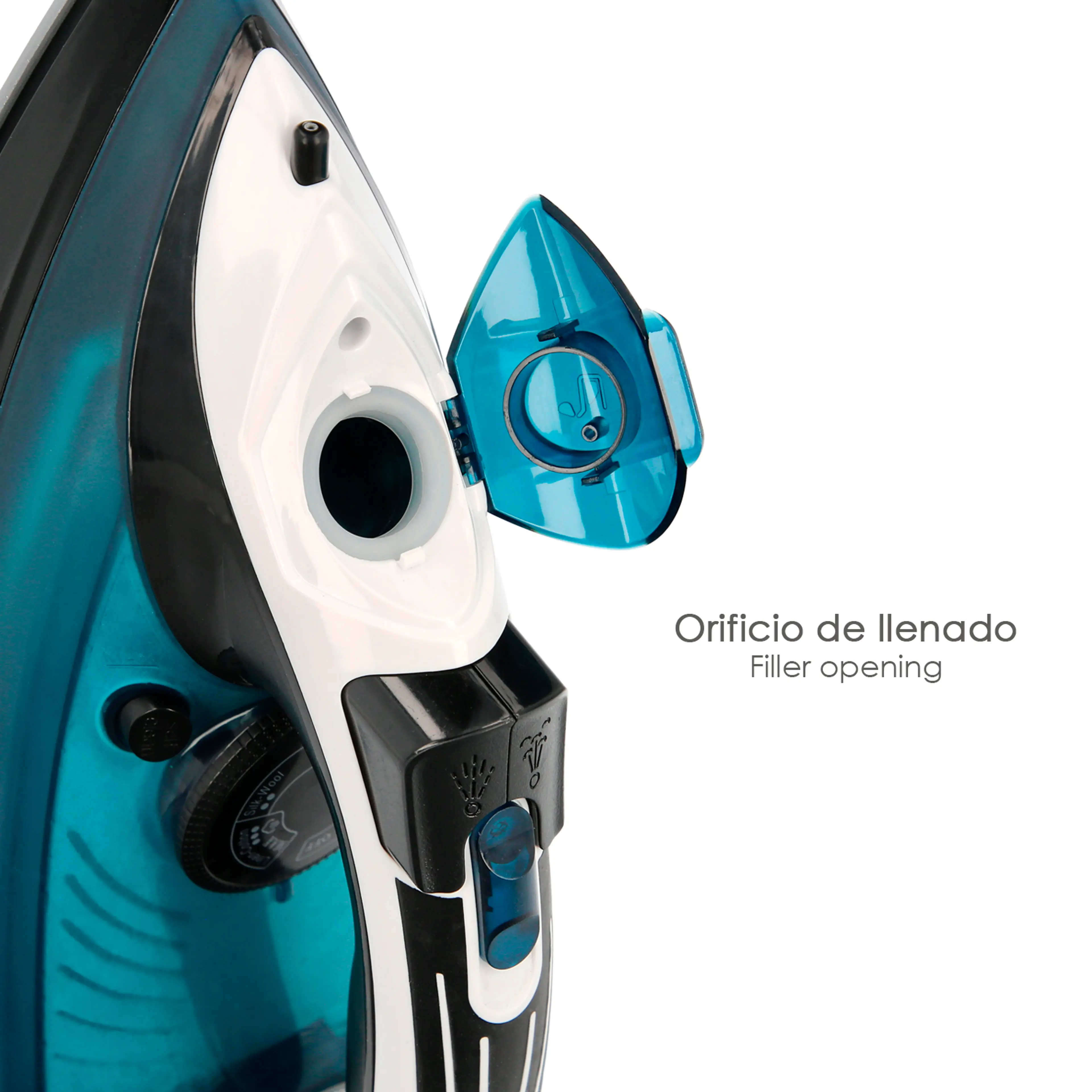 PLANCHA DE VAPOR SUELA CERAMICA 2.4