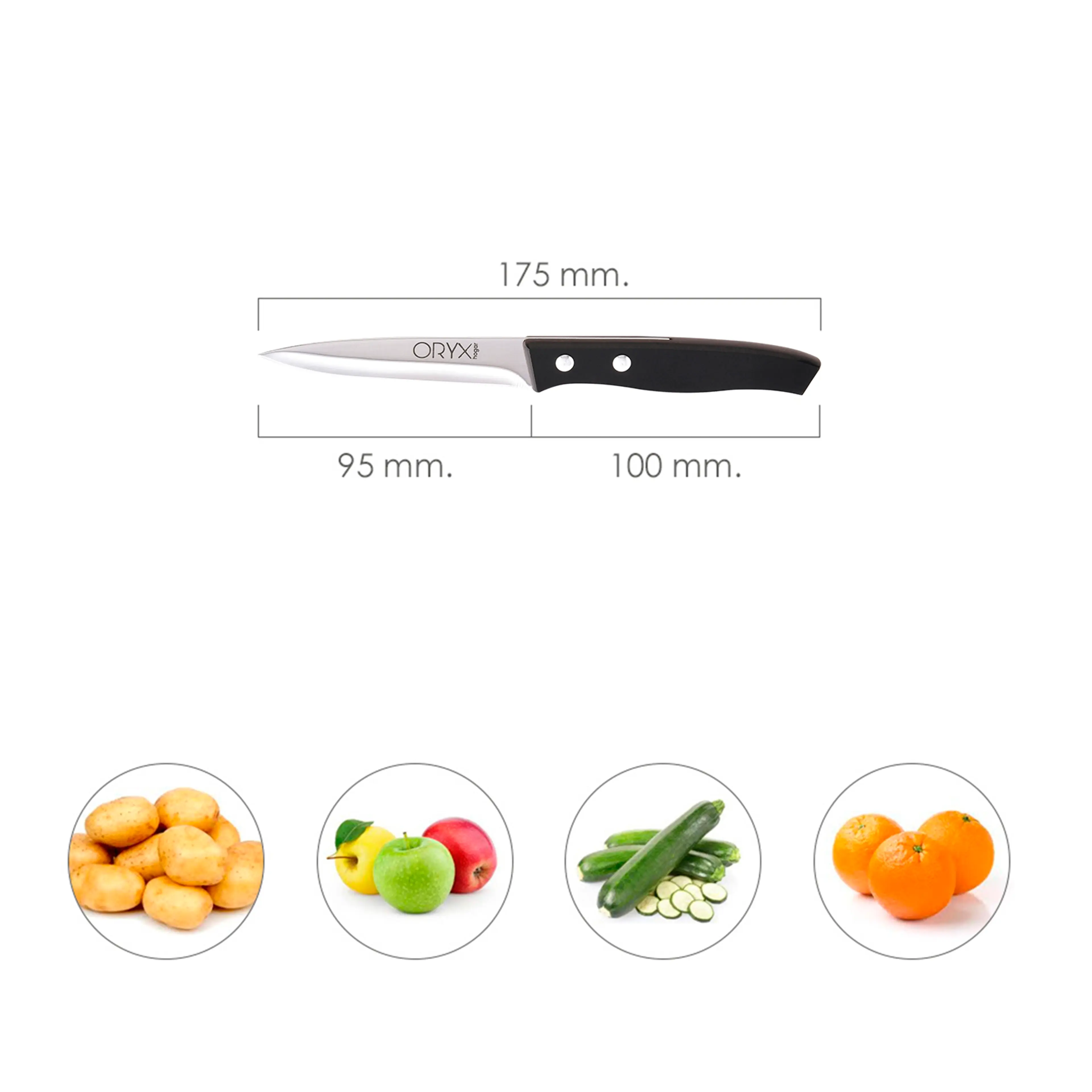 CUCHILLO ASPEN PATATERO HOJA ACERO 