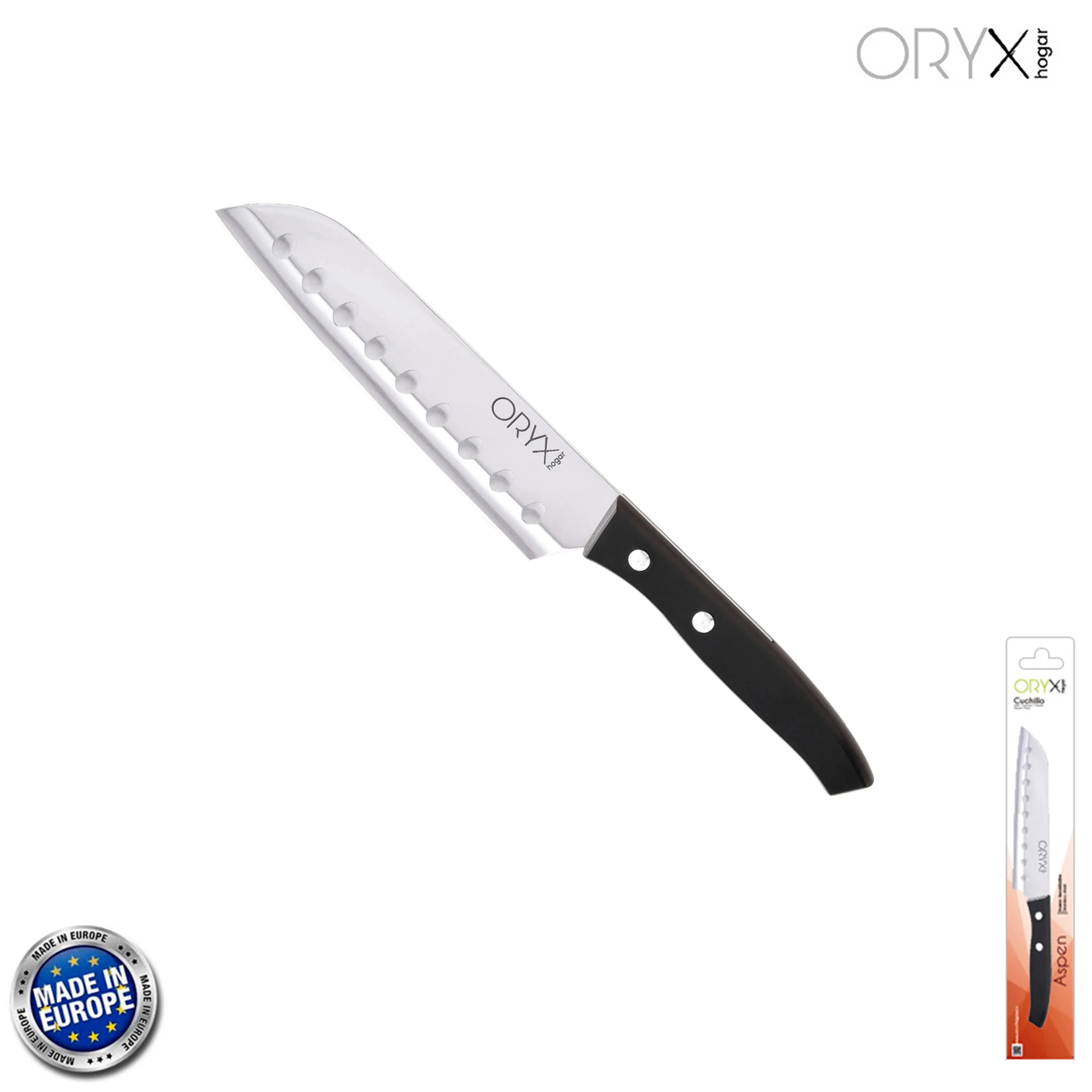 CUCHILLO ASPEN SANTOKU HOJA ACERO I