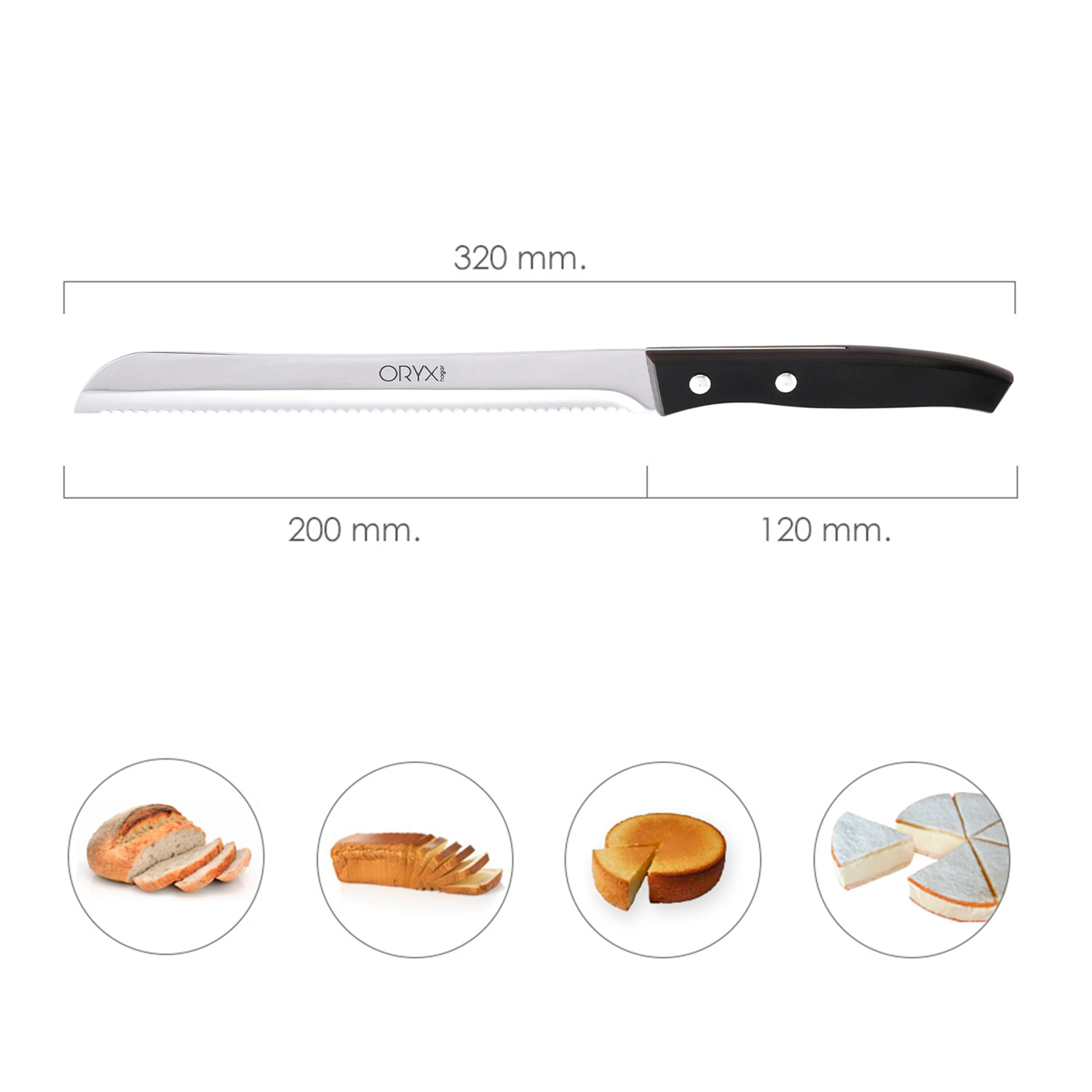 CUCHILLO ASPEN PANERO HOJA ACERO IN