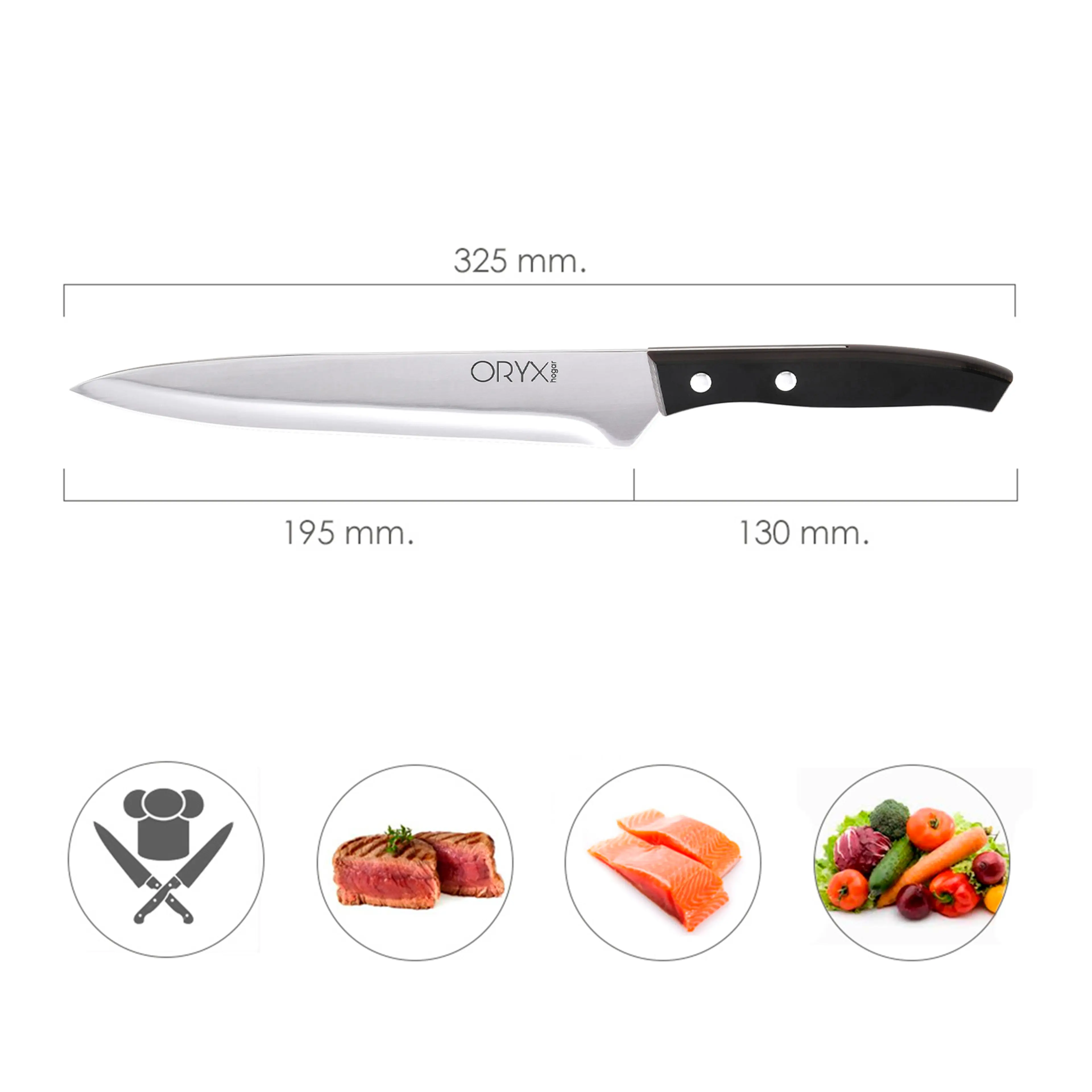 CUCHILLO ASPEN COCINERO / CHEF HOJA