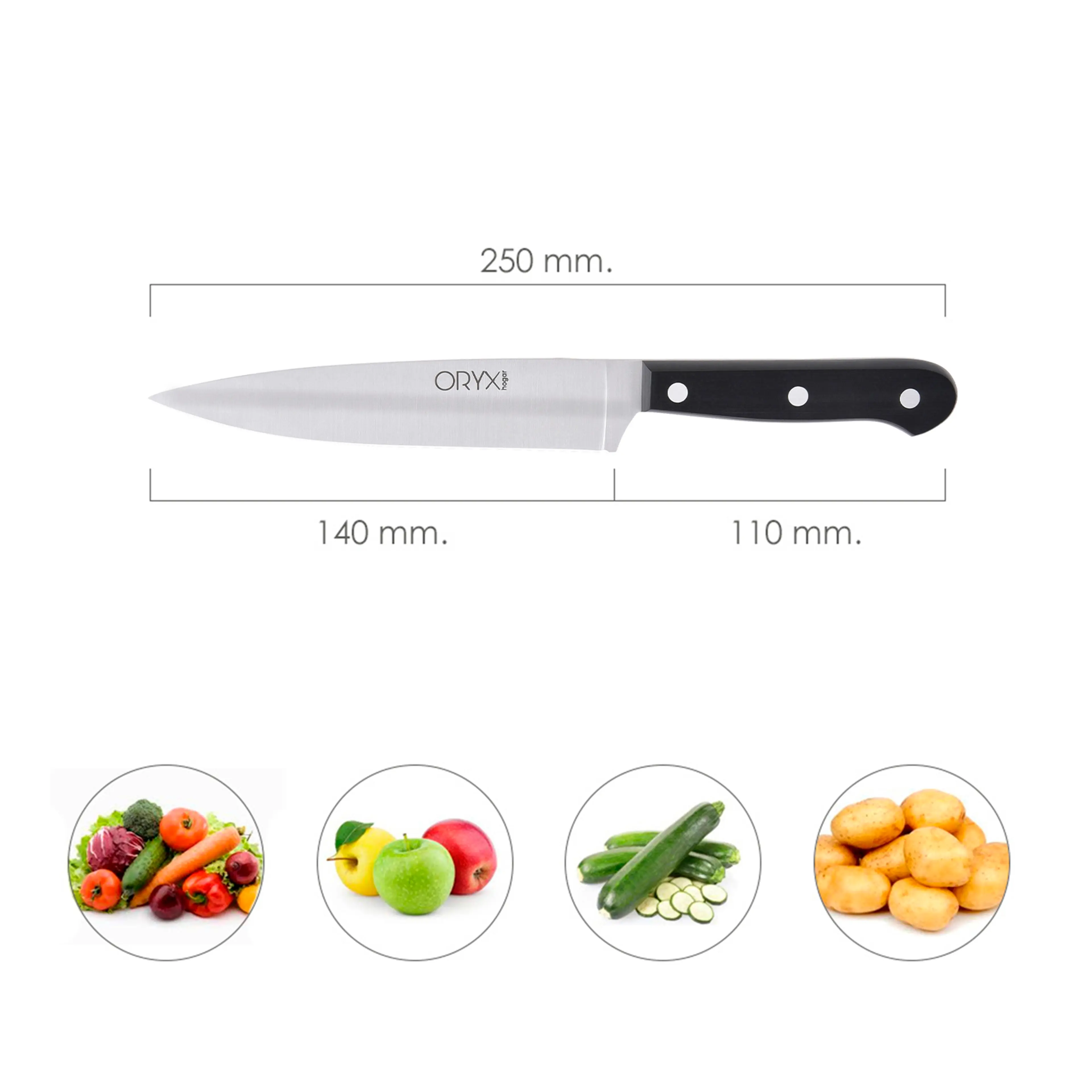 CUCHILLO GRENOBLE VERDURAS HOJA ACE
