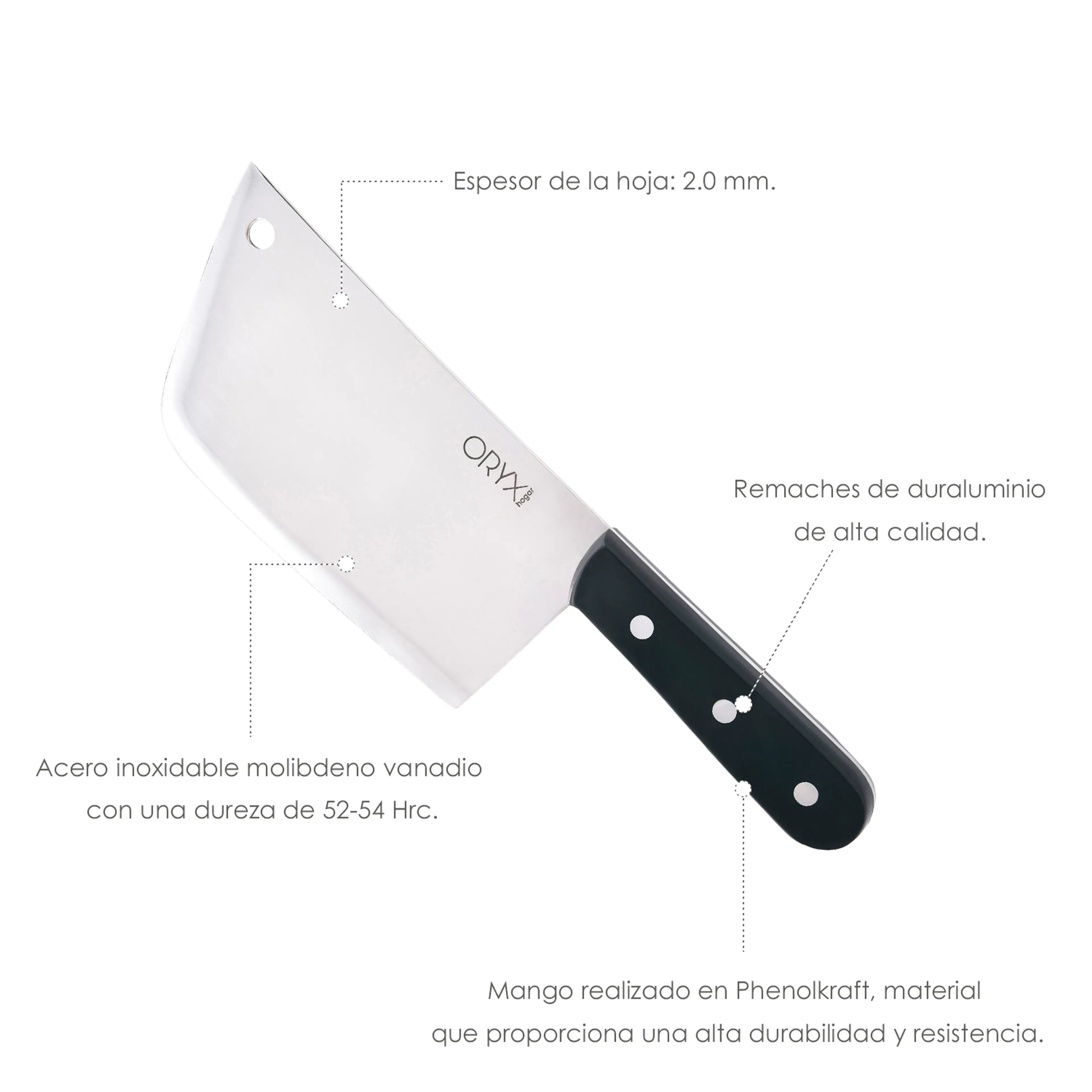 PIQUETA GRENOBLE HOJA ACERO INOXIDA