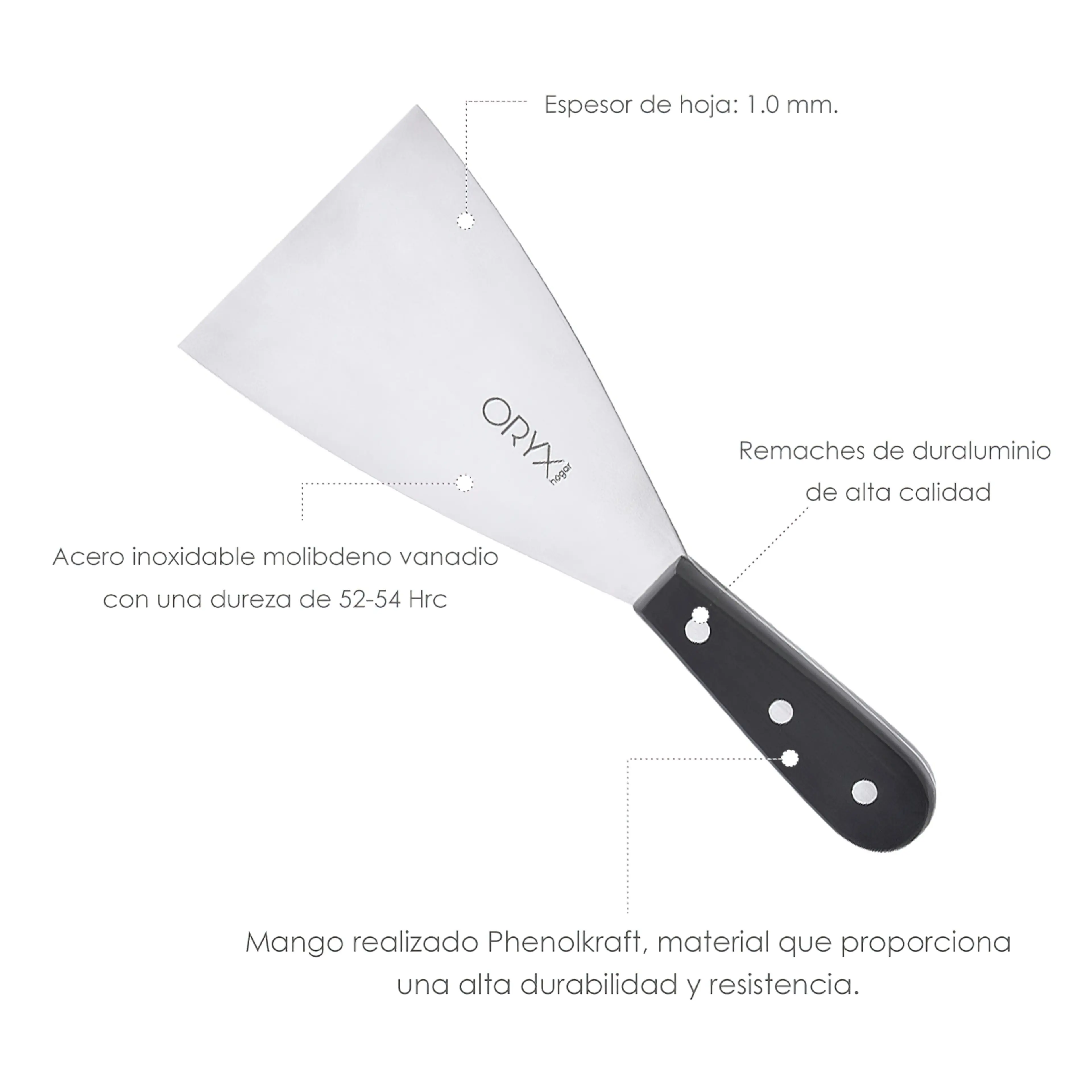 ESPATULA COCINA GRENOBLE ACERO INOX