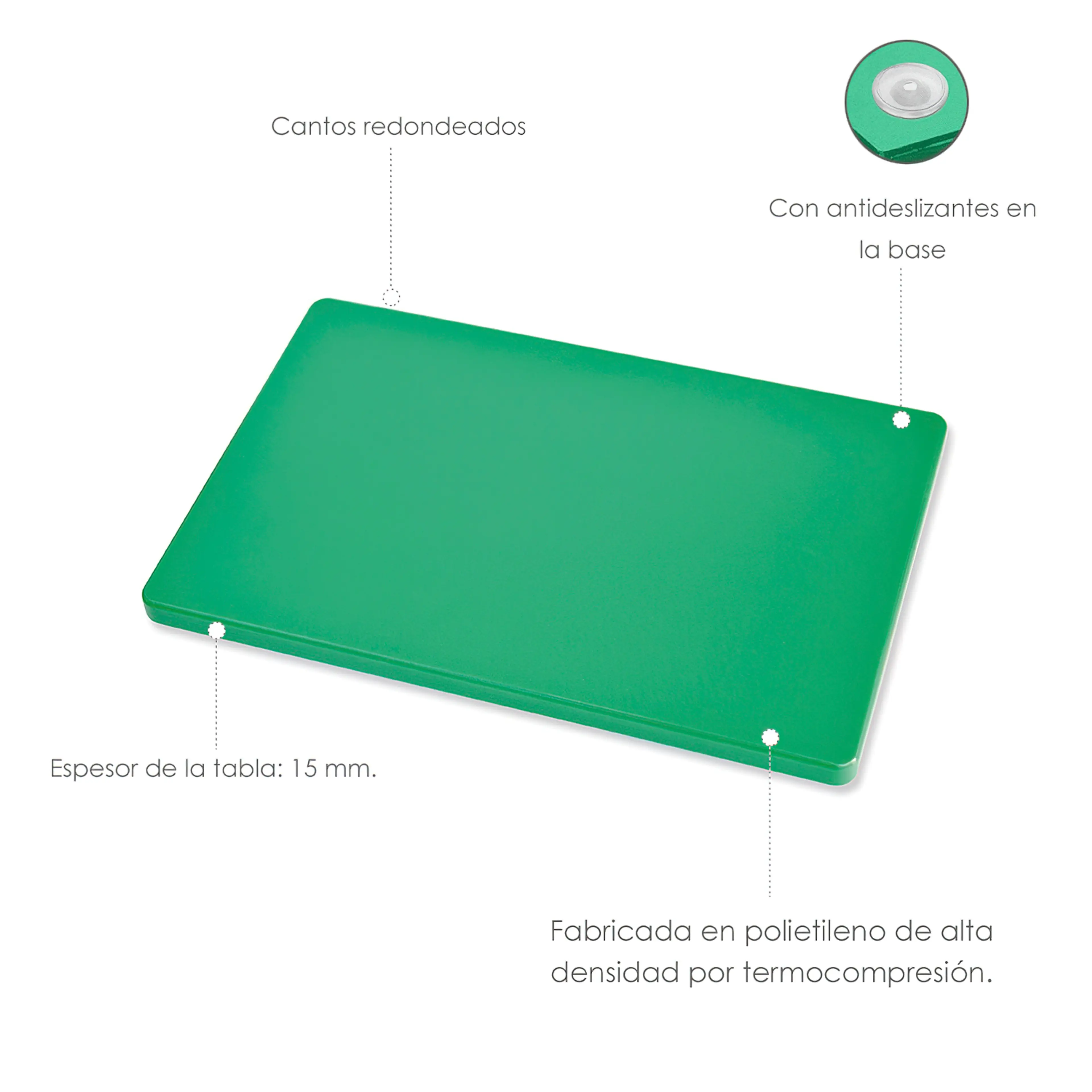 TABLA CORTAR POLIETILENO 30X20X1,5 