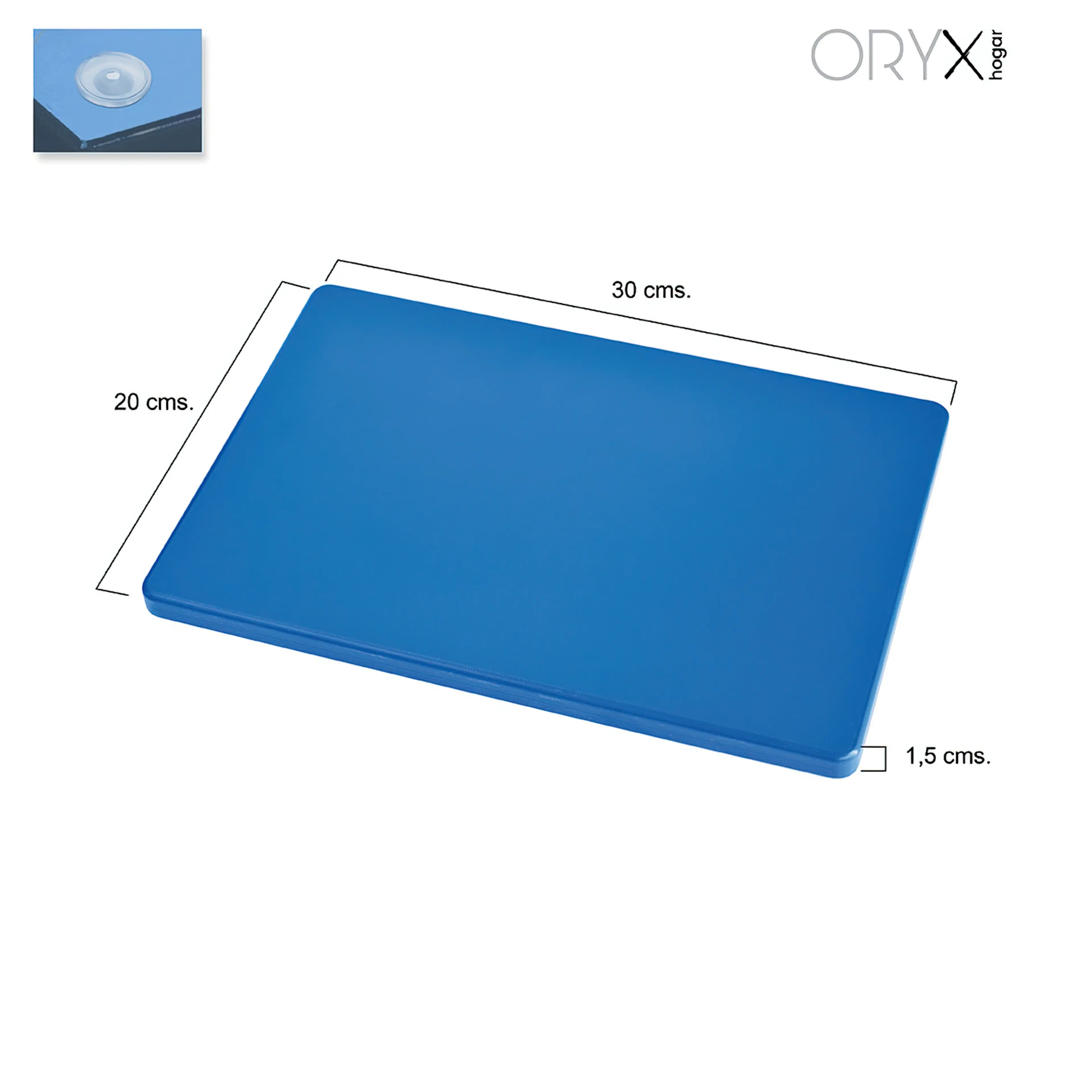 TABLA CORTAR POLIETILENO 30X20X1,5 