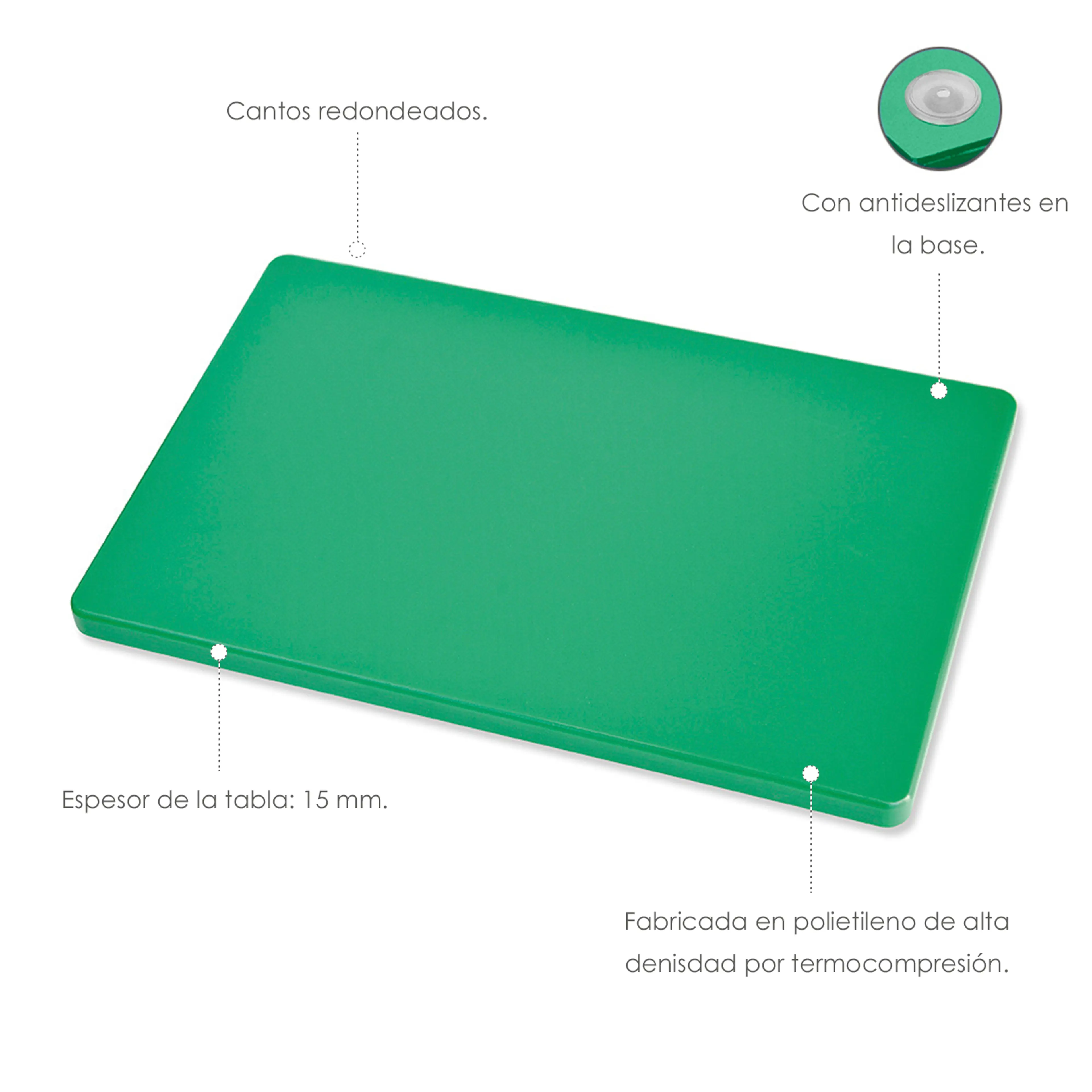 TABLA CORTAR POLIETILENO 35X25X1,5 