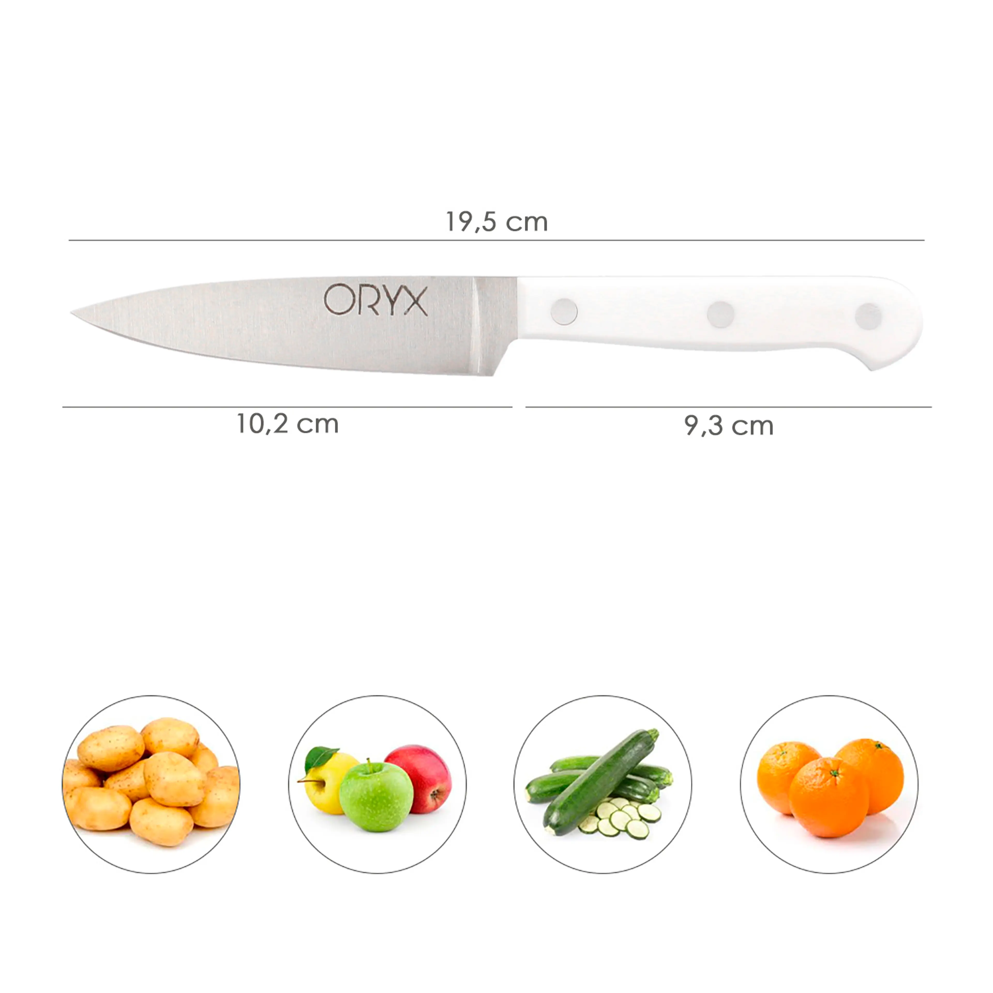CUCHILLO HUSKY PELADOR 11 CM. HOJA 