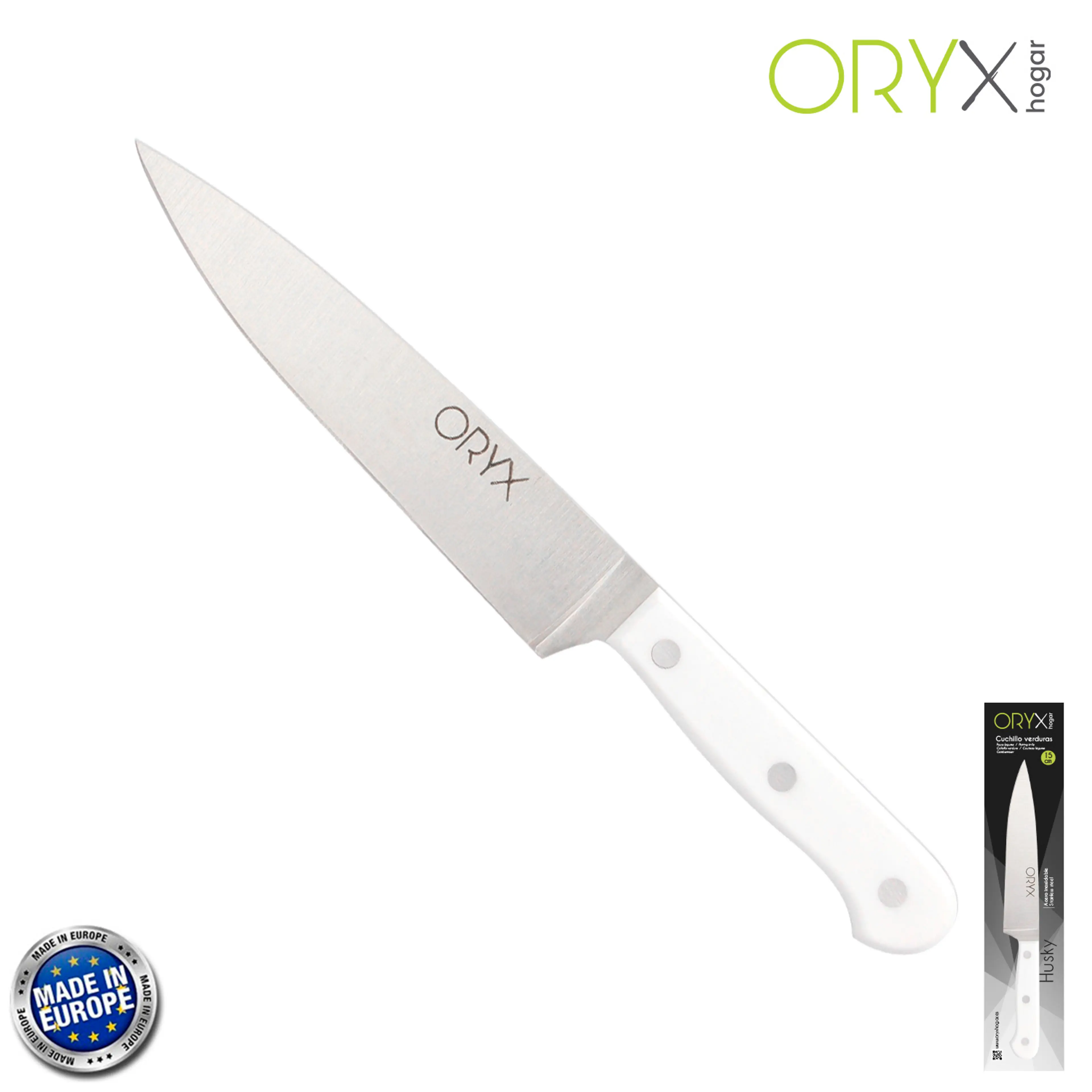 CUCHILLO HUSKY VERDURAS 15 CM. HOJA