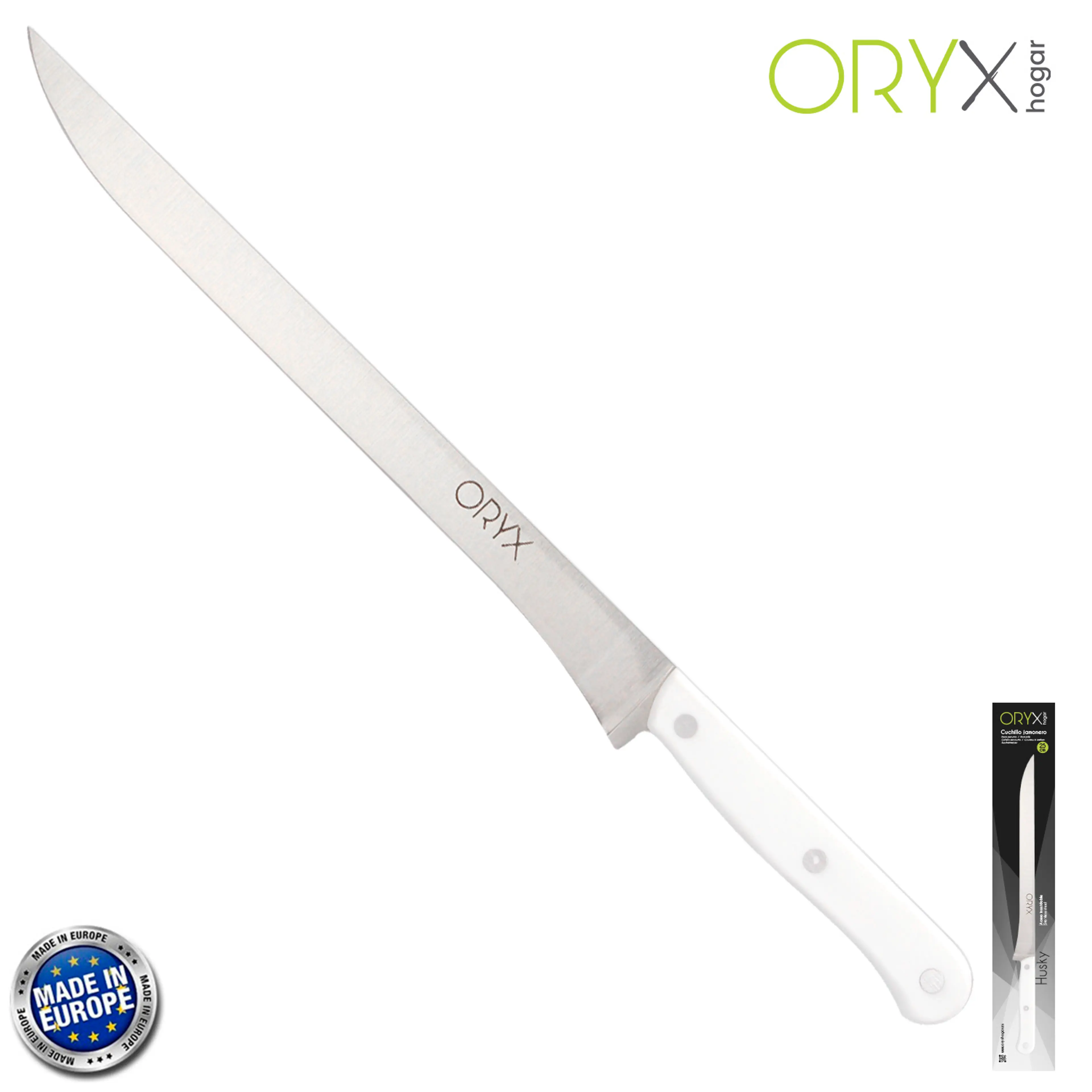 CUCHILLO HUSKY JAMONERO 25 CM. HOJA