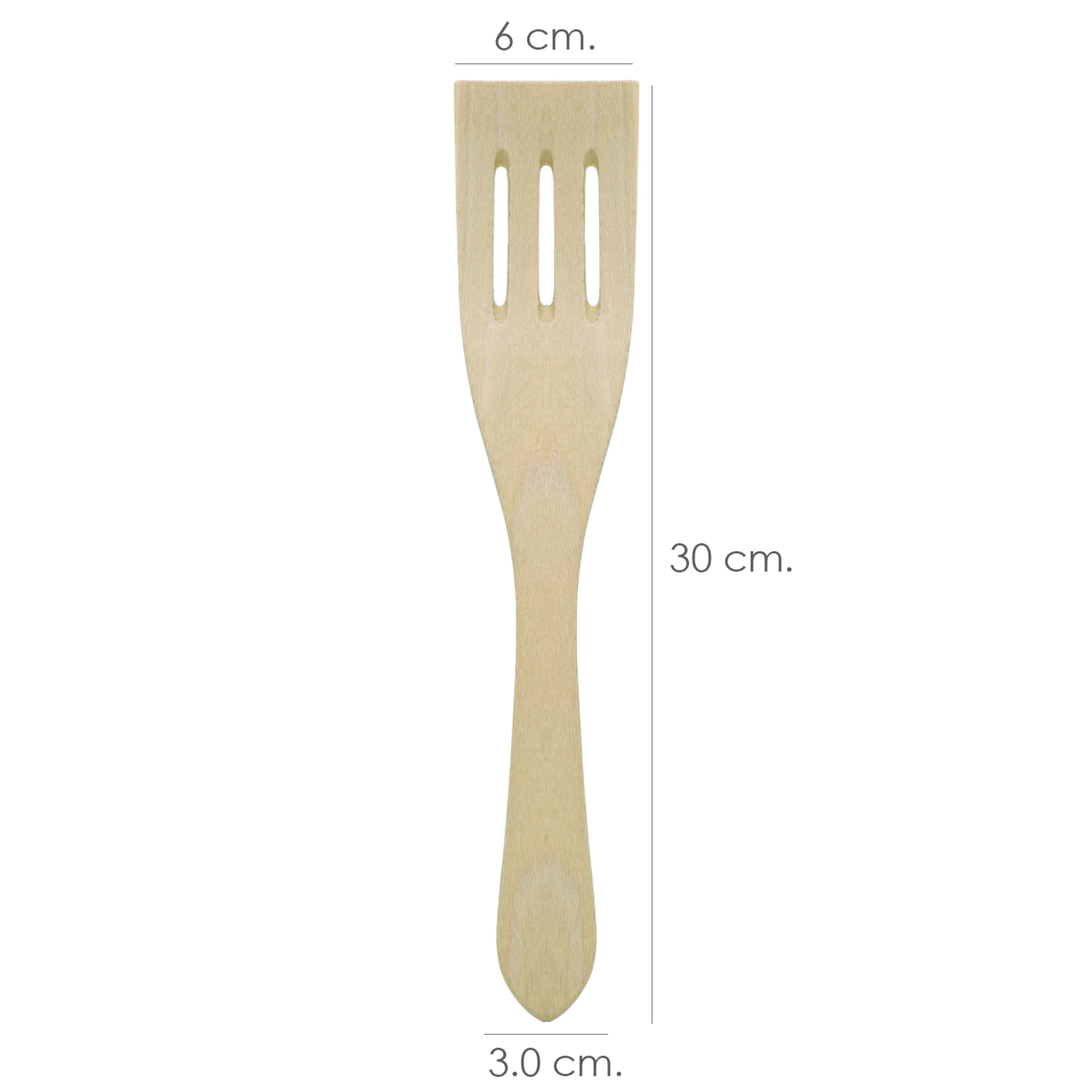PALA COCINA MADERA CON RANURAS ORYX