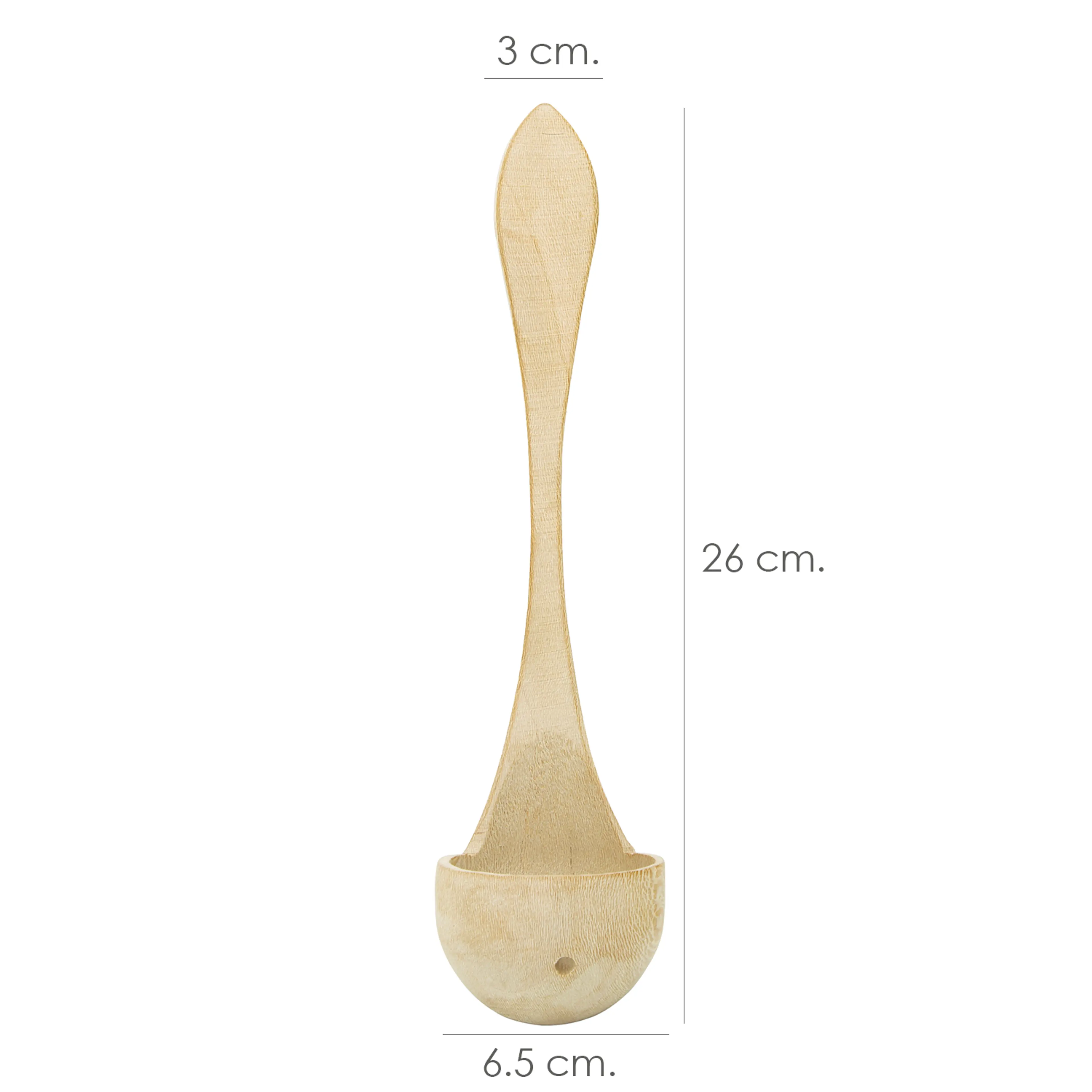 CAZO MADERA PARA ACEITUNAS CON AGUJ