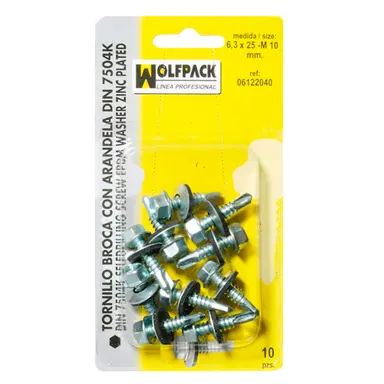 TORNILLO BROCA 5,5X25-8 MM. (10 PIE