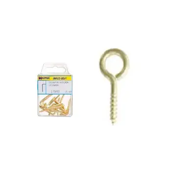 HEMBRILLA CERRADA LATONADA 18X50 MM
