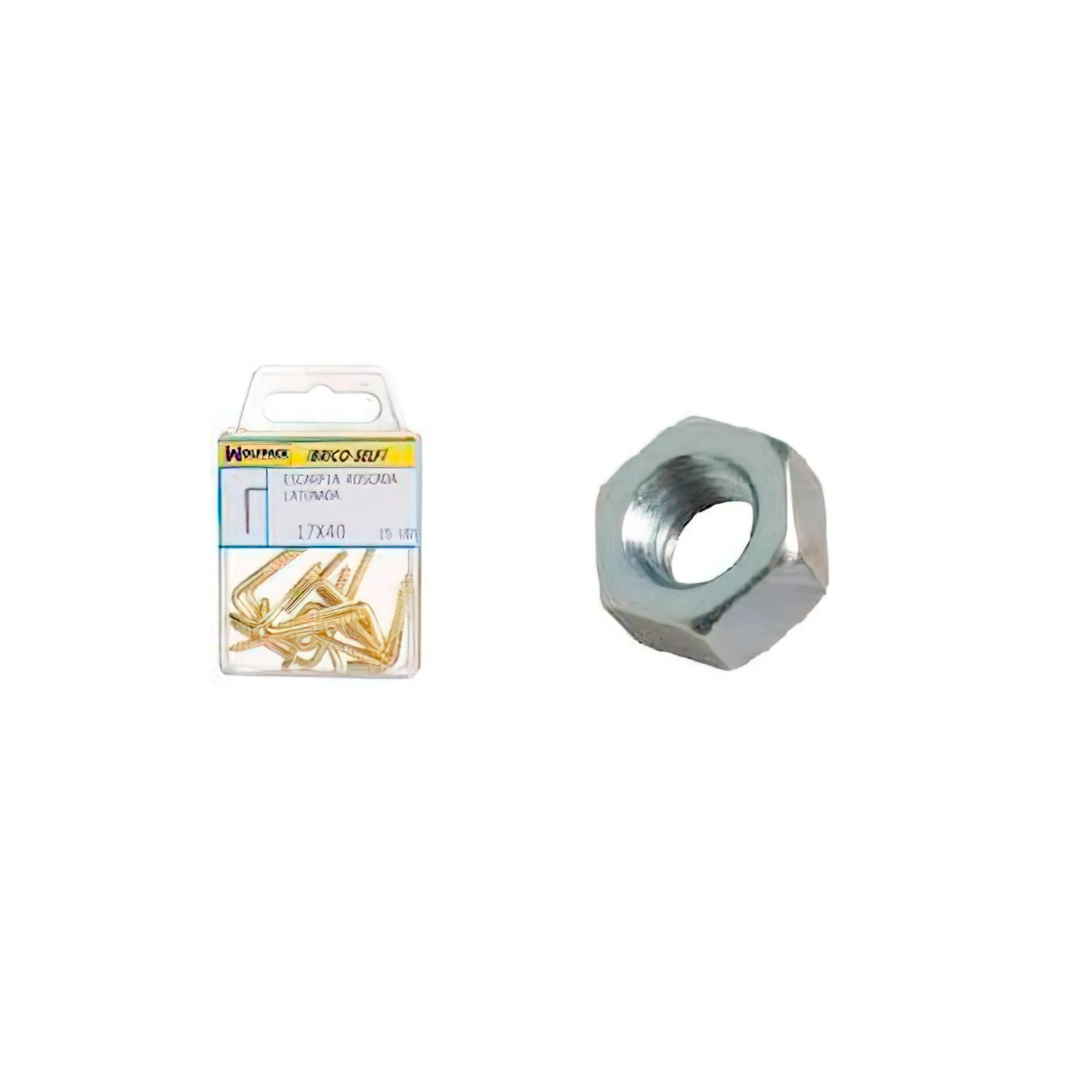 TUERCA HEXAGONAL ZINCADA M5  (50 UN
