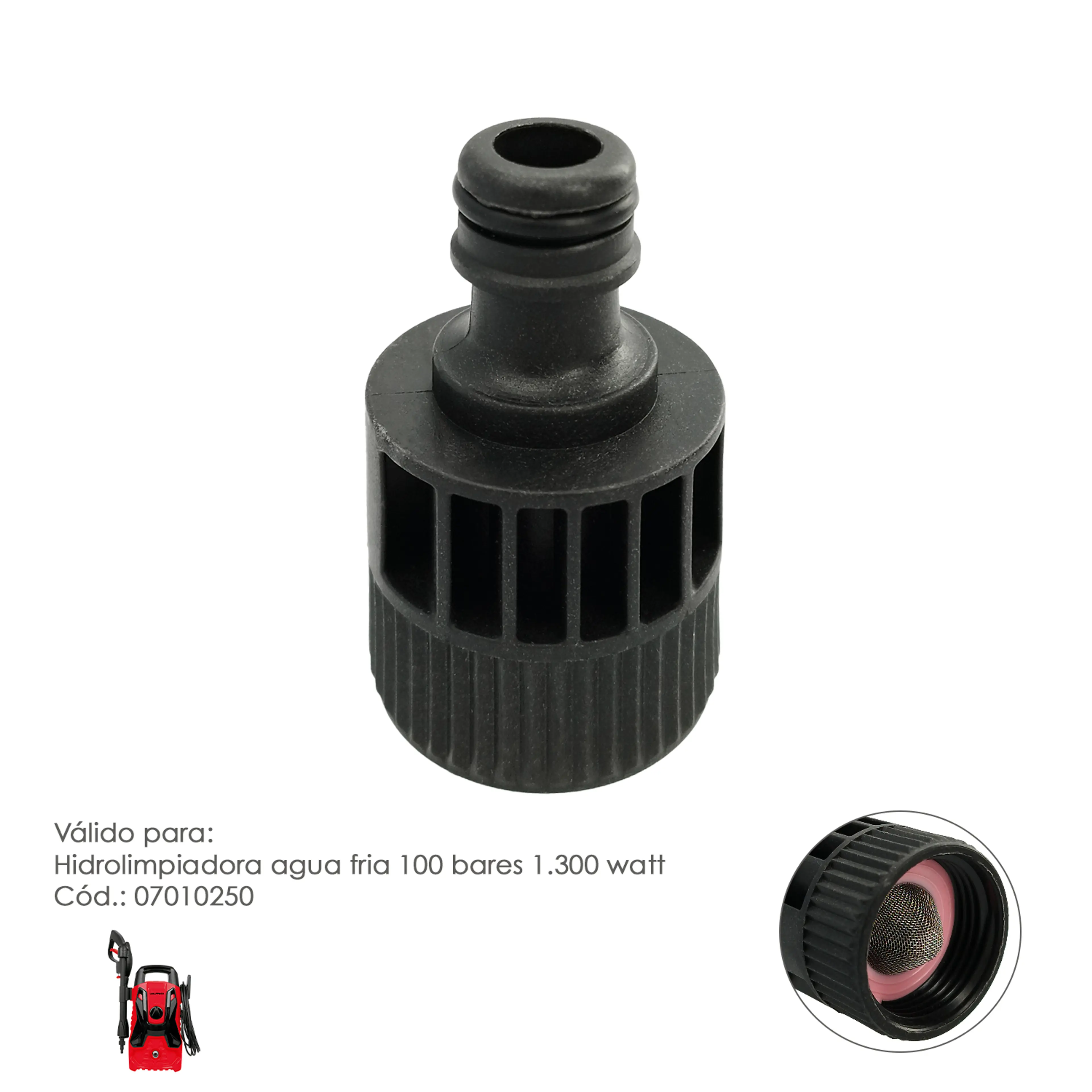 ADAPTADOR P/HIDROLIMP. WOLFPACK 100