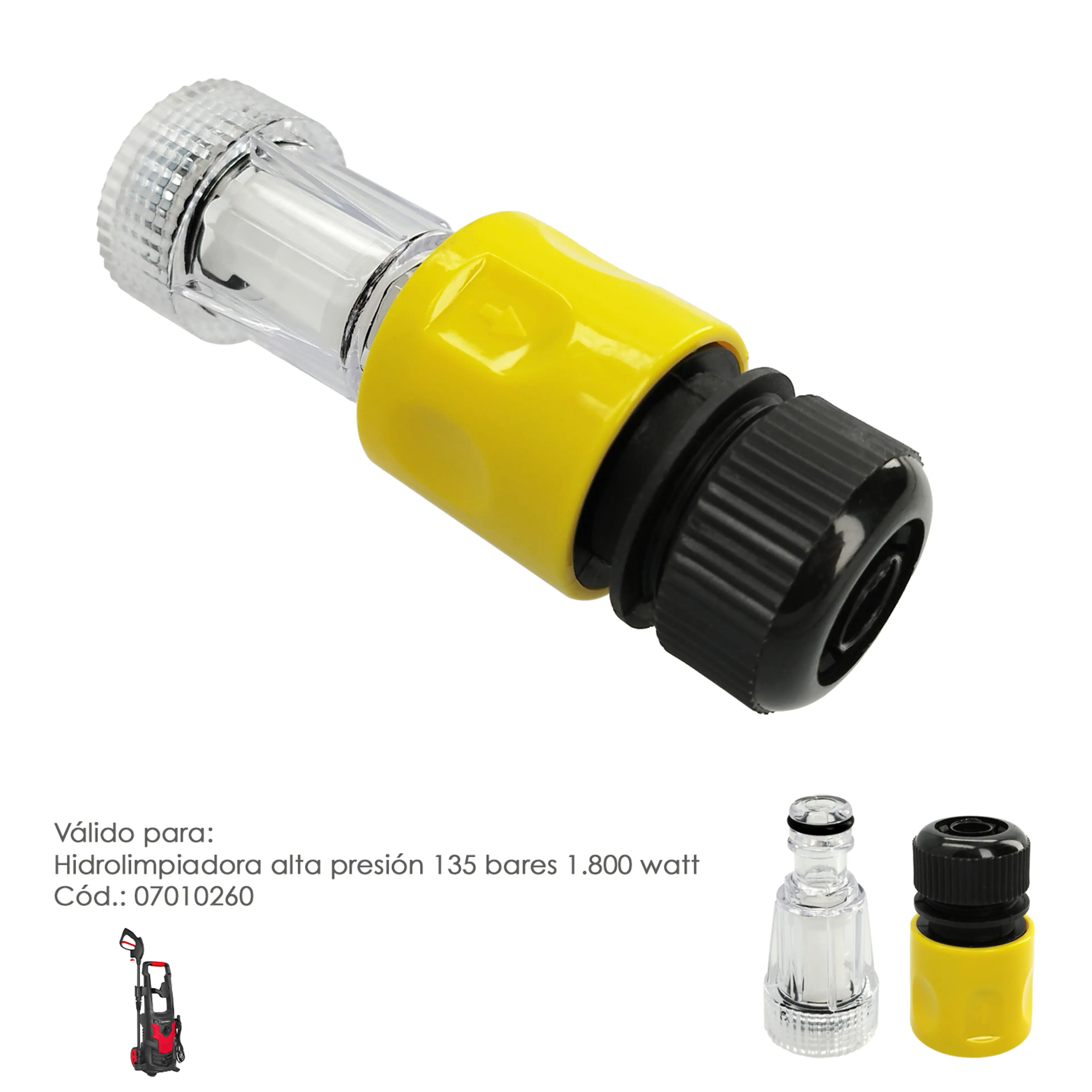 ADAPTADOR P/HIDROLIMP. WOLFPACK 135