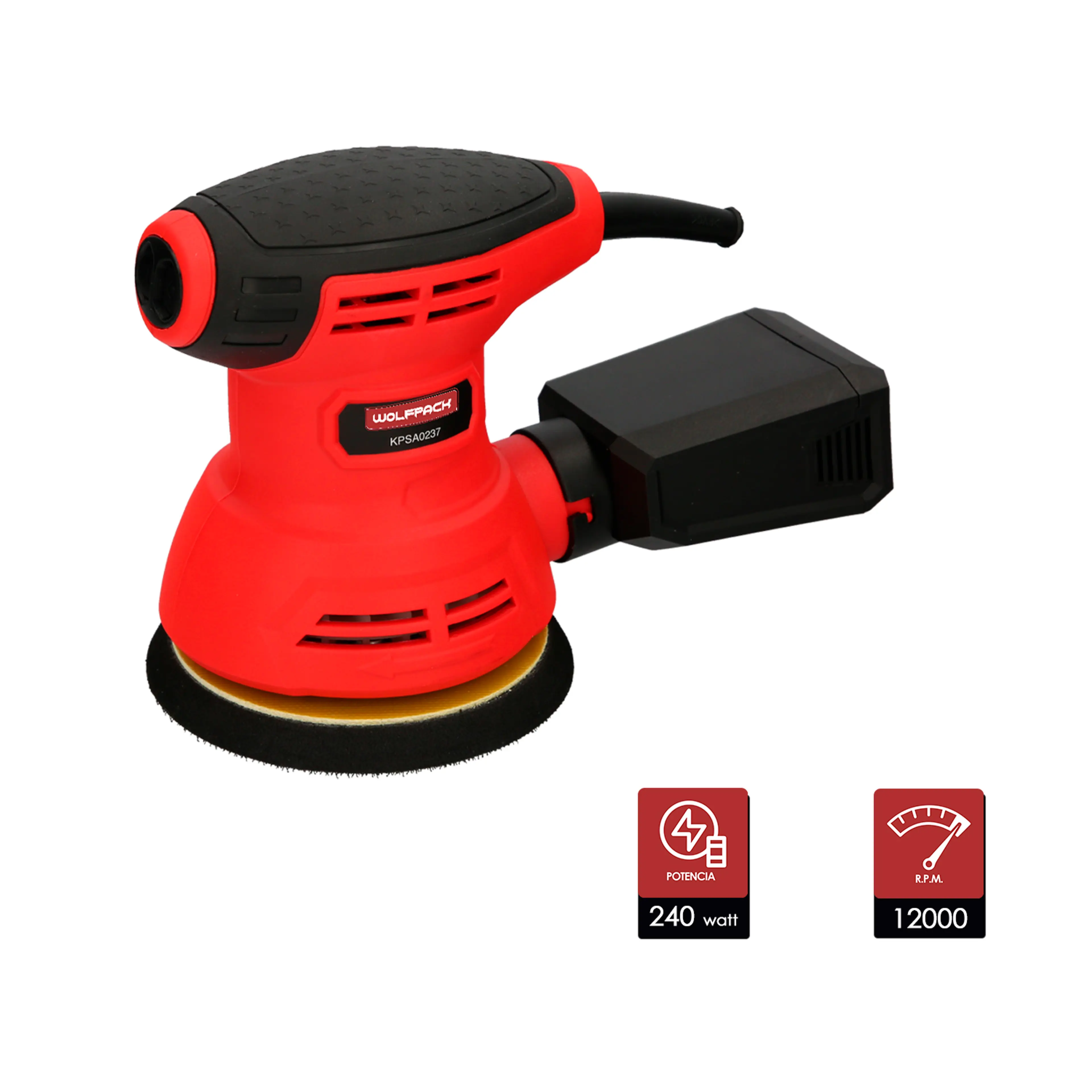 LIJADORA WOLFPACK ORBITAL 240 WATT.
