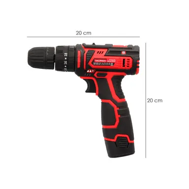 TALADRO ATORNILLADOR 12 V. CON 2 VE
