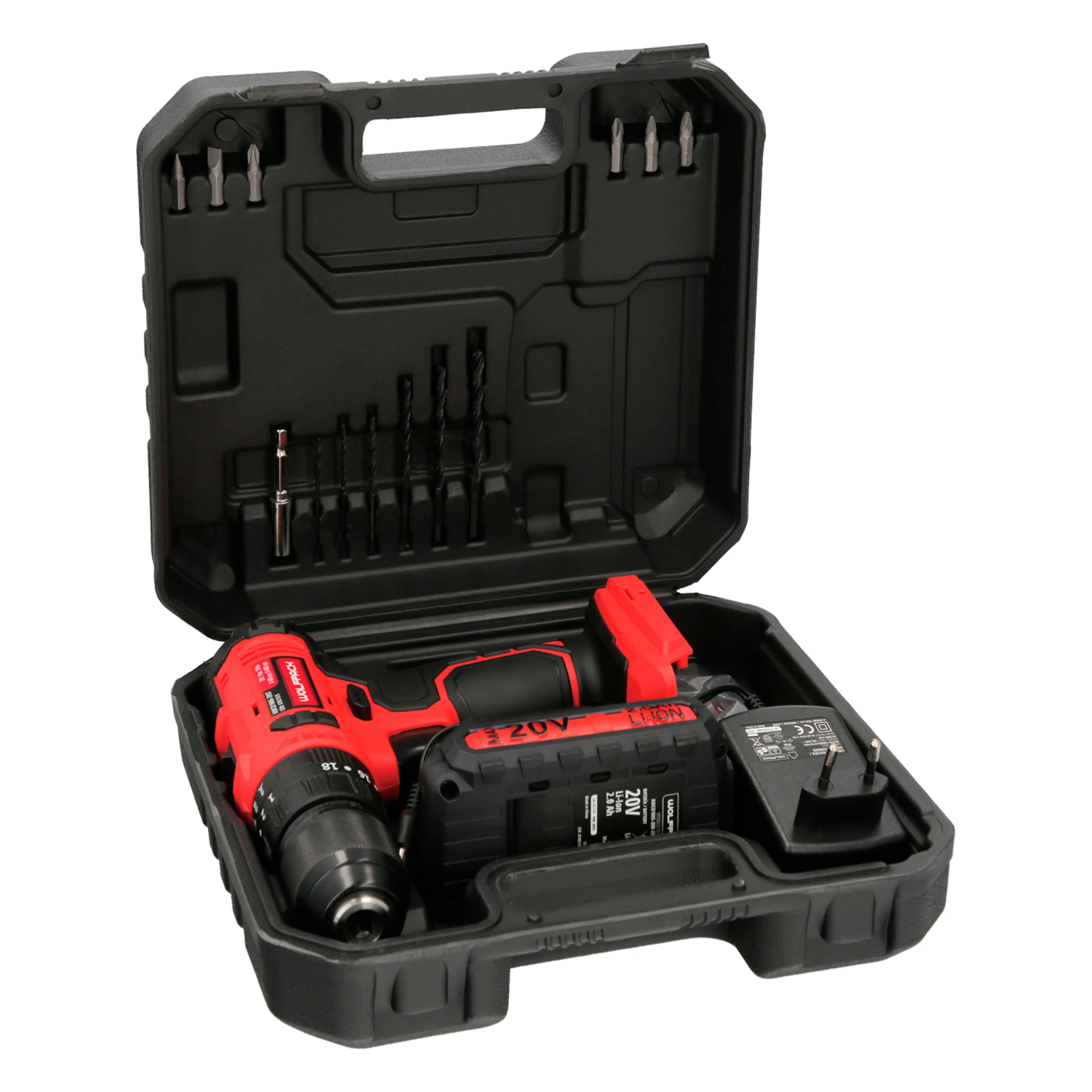 TALADRO ATORNILLADOR 20 V. CON 2 VE