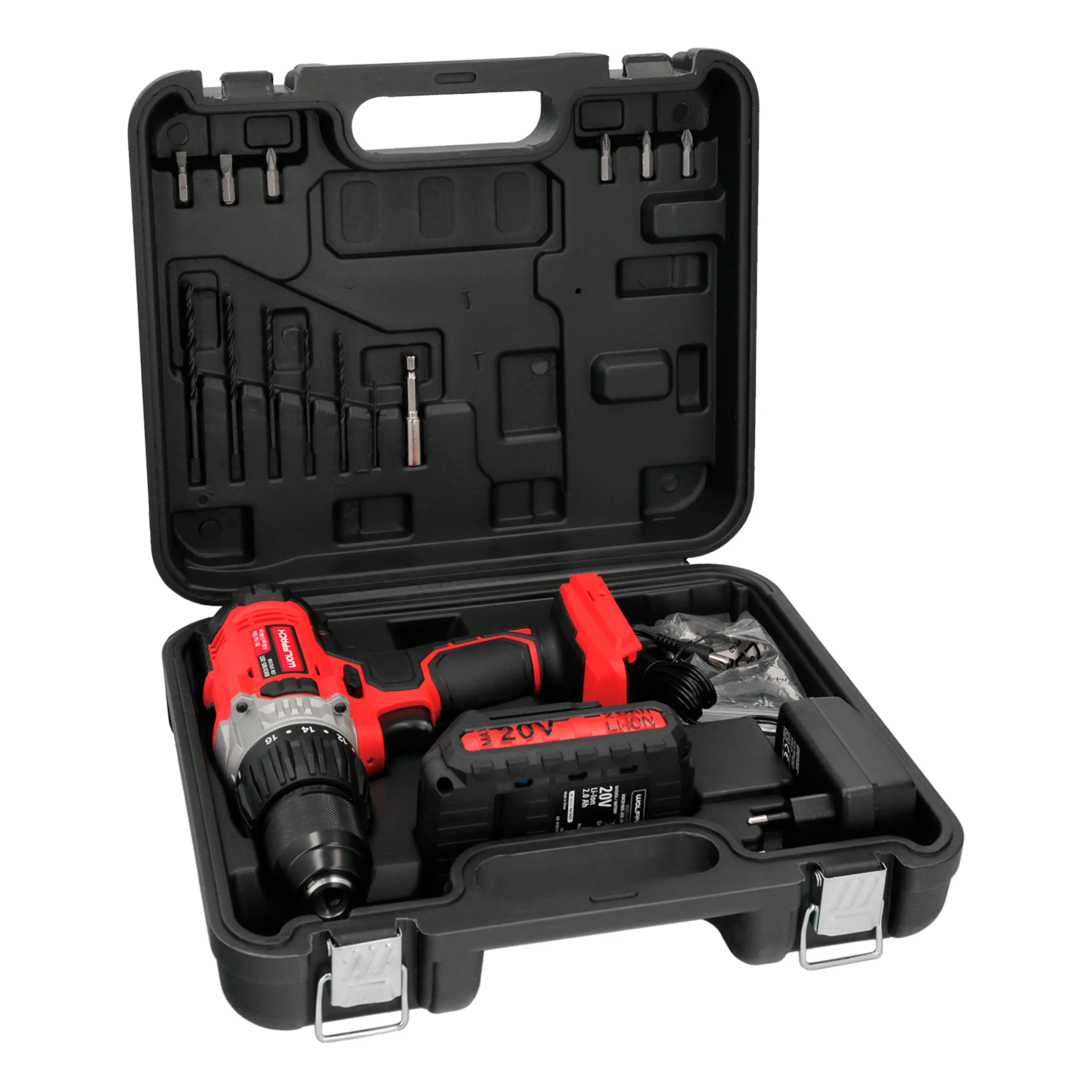 TALADRO ATORNILLADOR 20 V. CON 2 VE