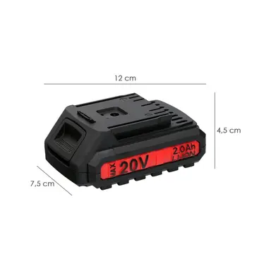 BATERÍA RECAMBIO WOLFPACK 20V LI-IO